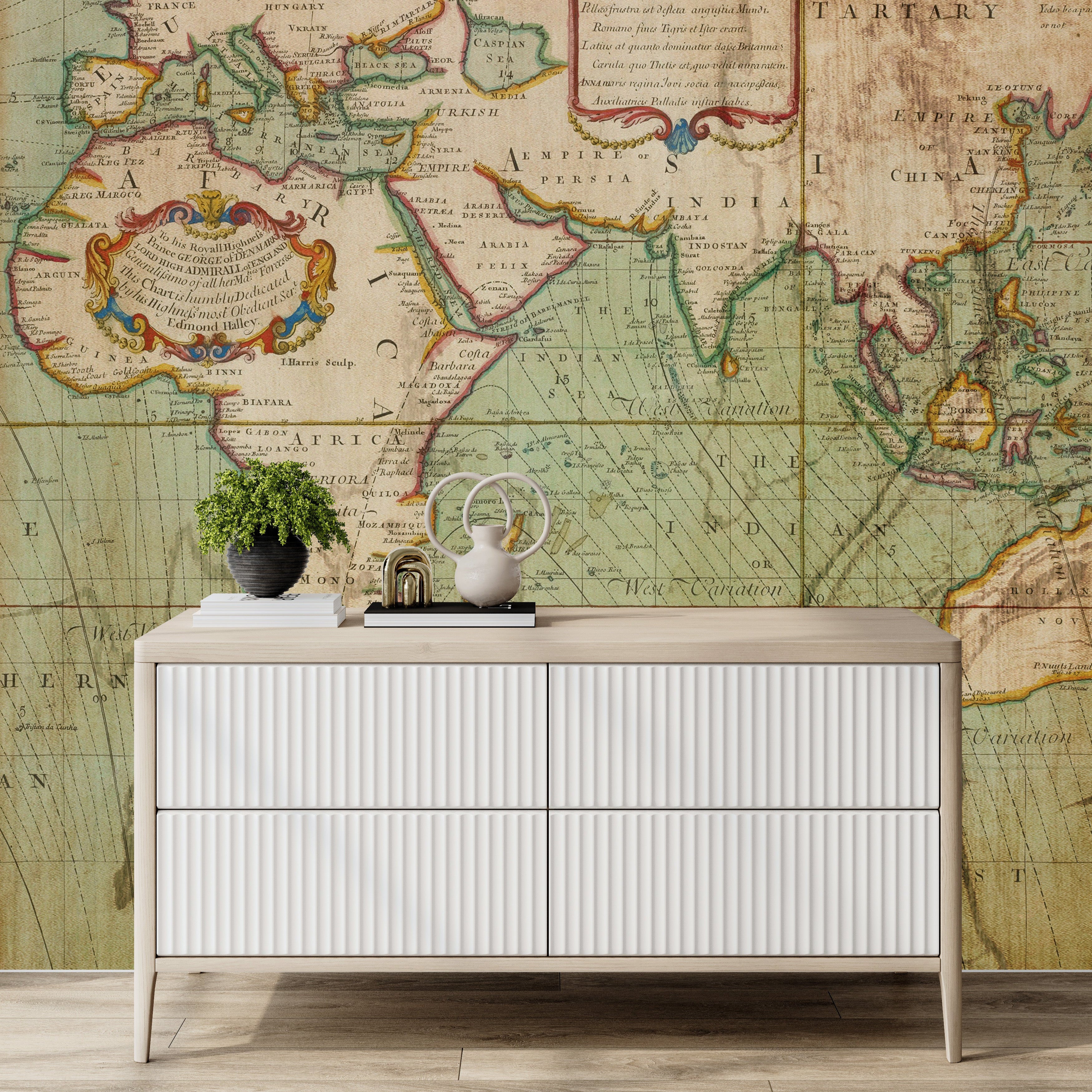 Worn World Canvas