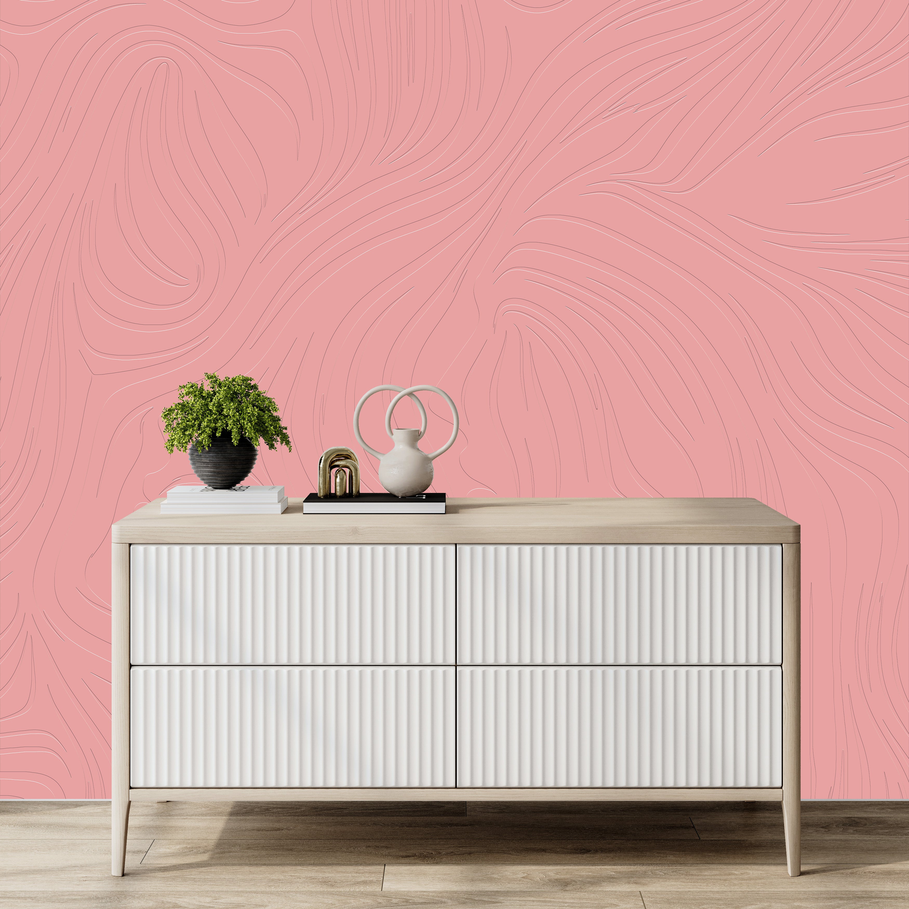 3D Subliminal Portrait - Paintable Mural