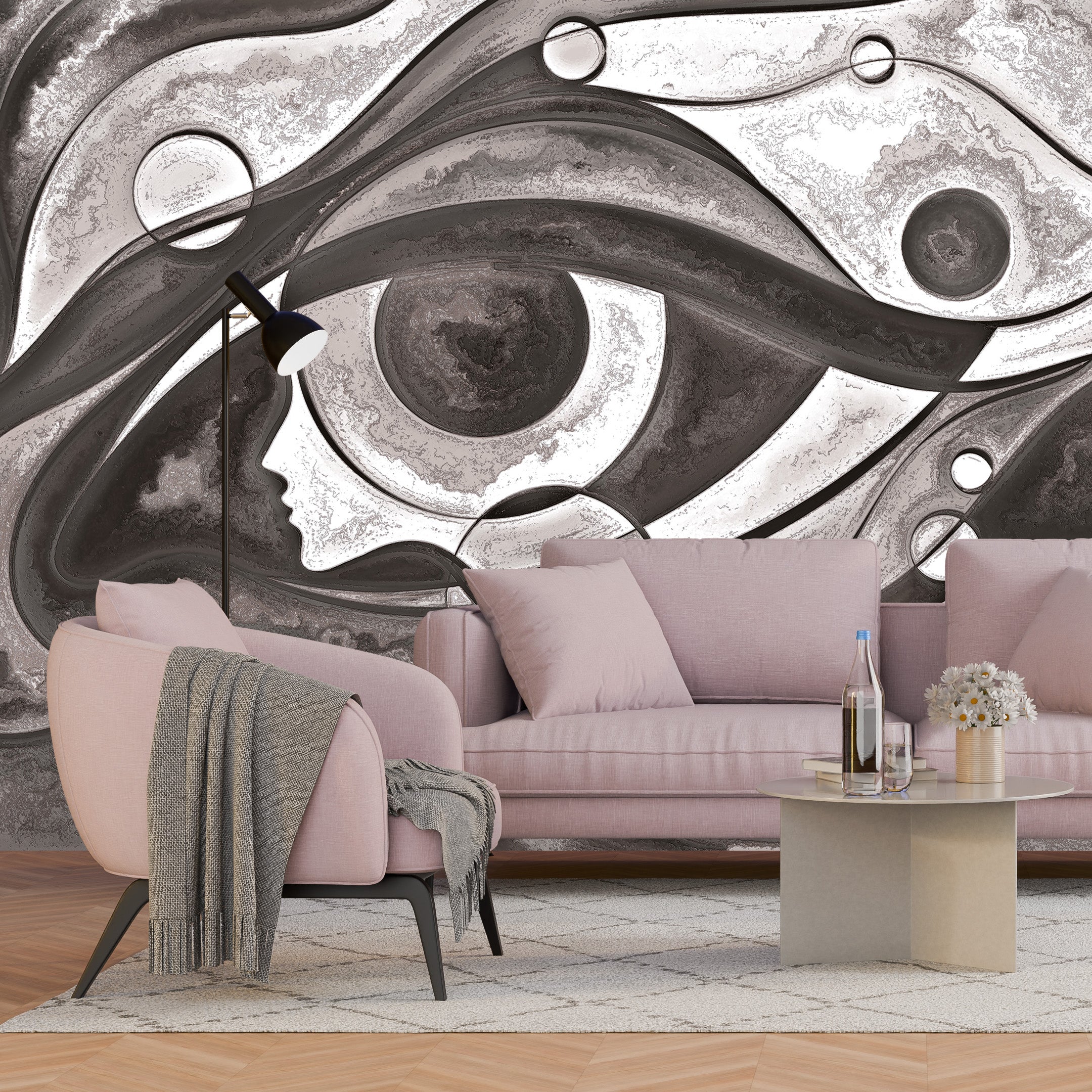 3D Inner Vision - Printed Mural