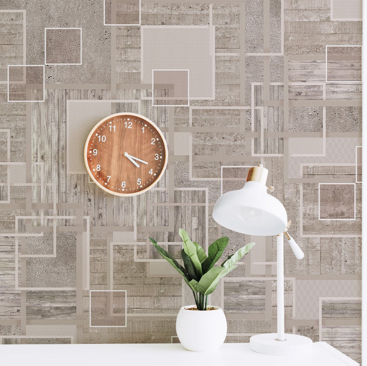 3D Wood & Concrete Wonder - Printed