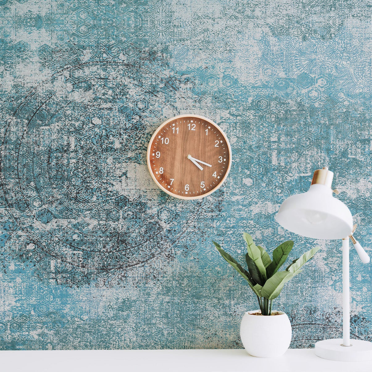 3D Distressed Vintage - Printed Mural