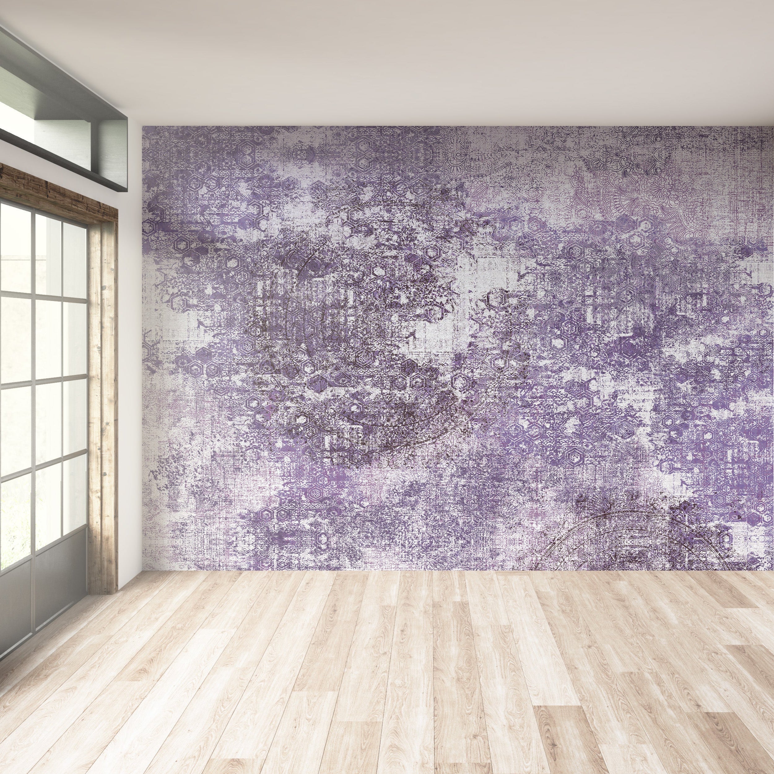 3D Distressed Vintage - Printed Mural