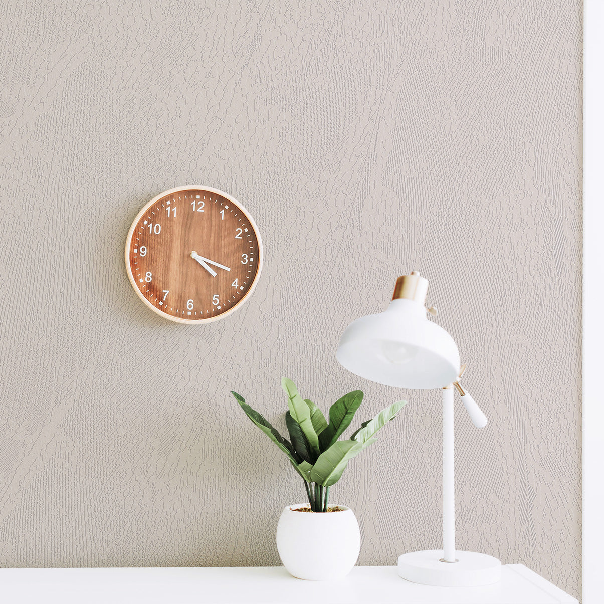 3D Mineral Frost - Paintable Mural