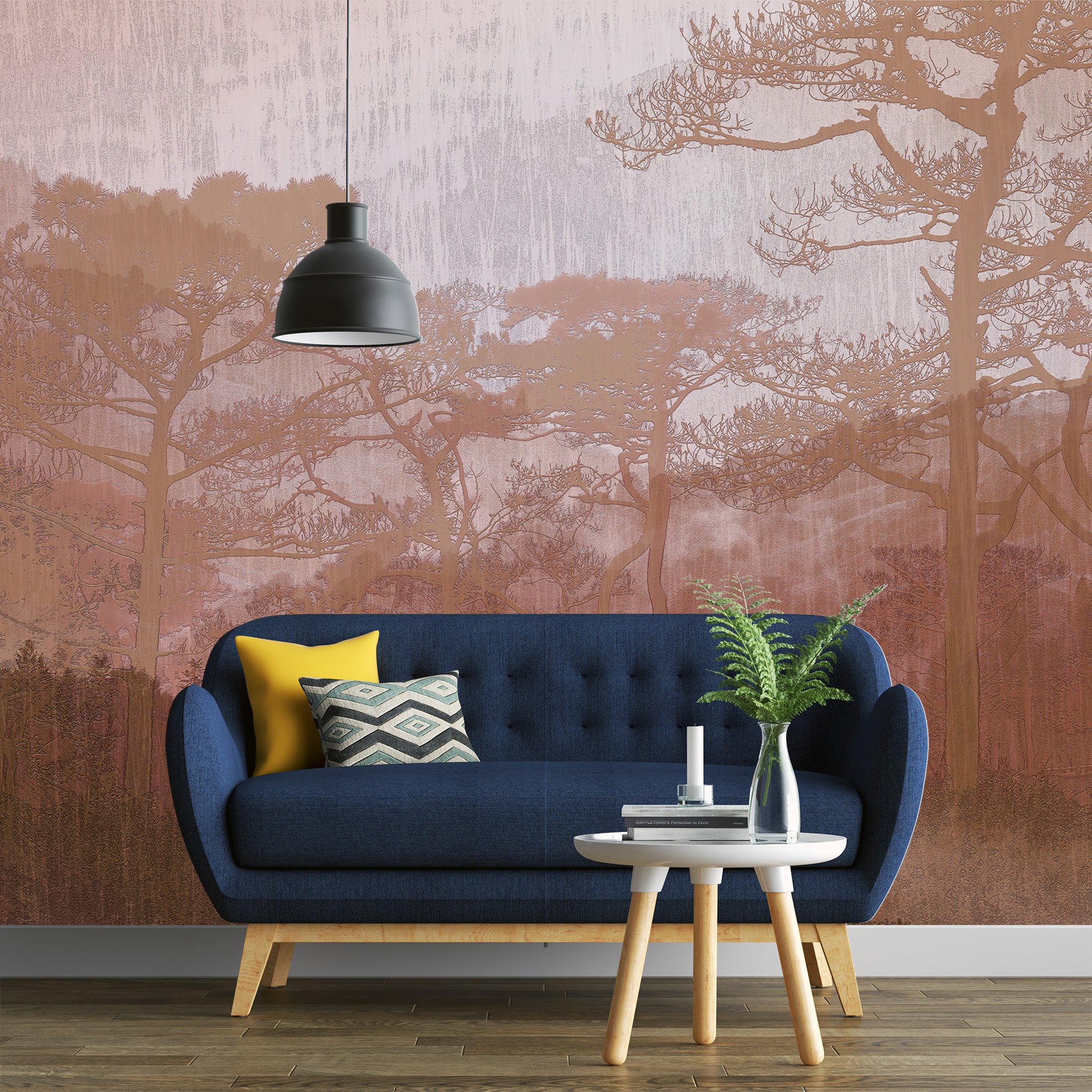 3D Forest Whispers - Printed Mural