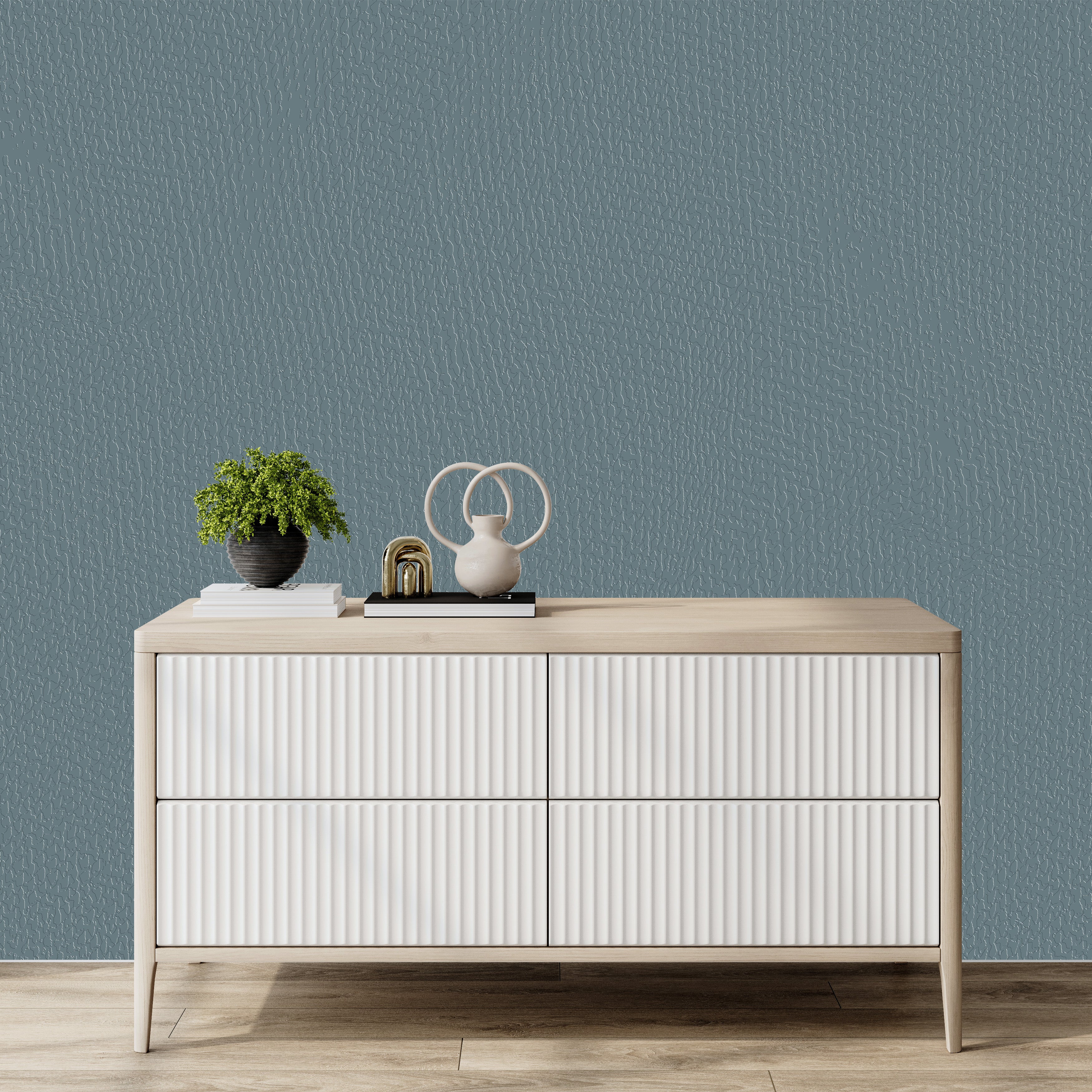 3D Whispering Willow Bark - Paintable Mural