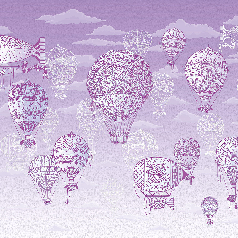 3D Balloon Voyage - Printed Mural