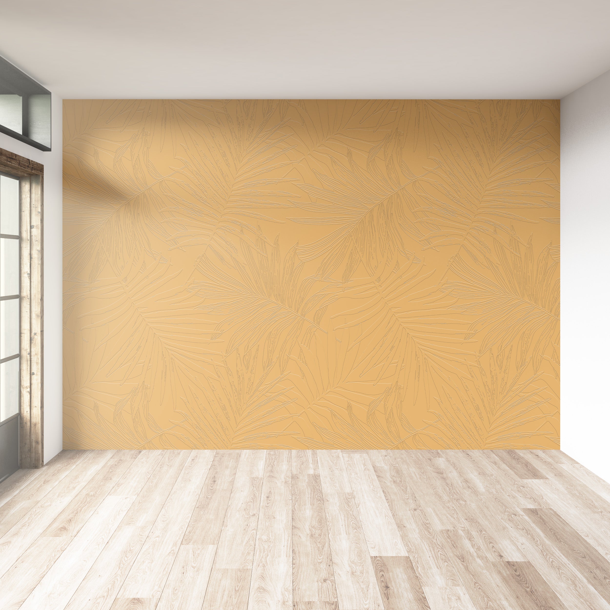 3D Artisan Fern Grove - Paintable Wallpaper