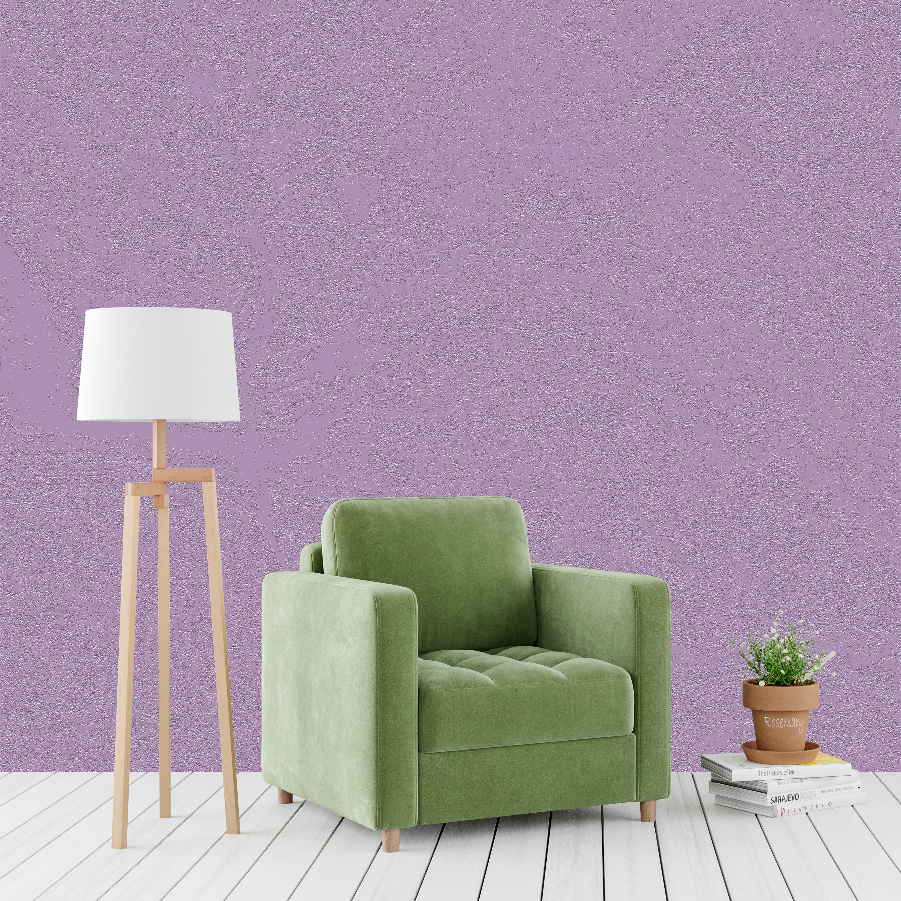 3D Dusted Sand - Paintable Mural