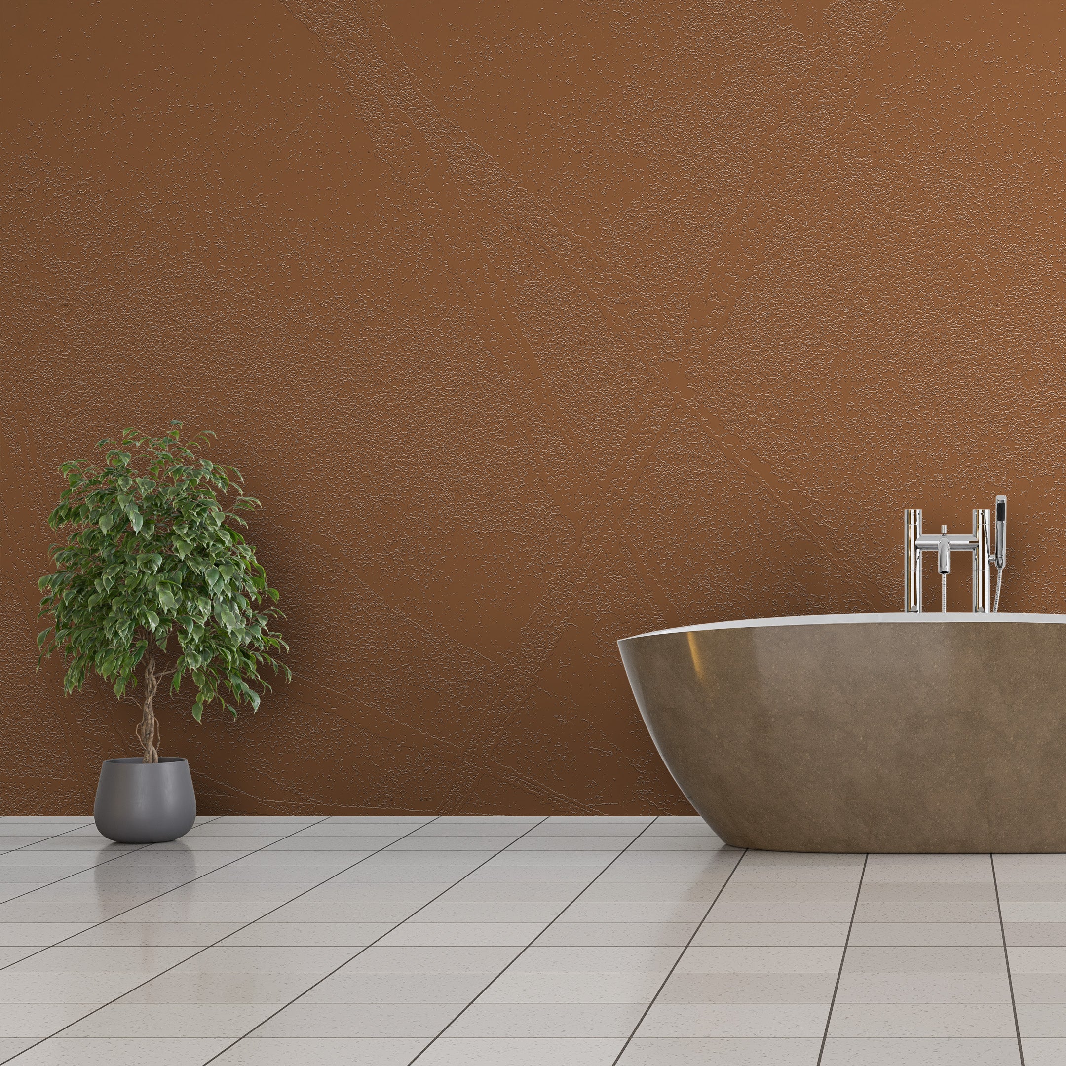 3D Brushed Silk - Paintable Mural