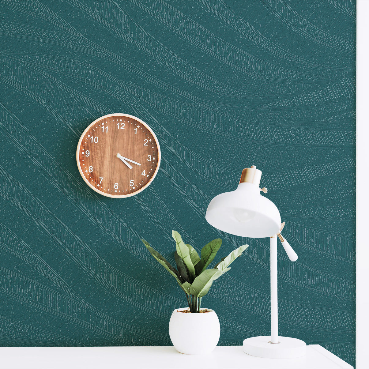 3D Combed Silk Wave - Paintable Mural