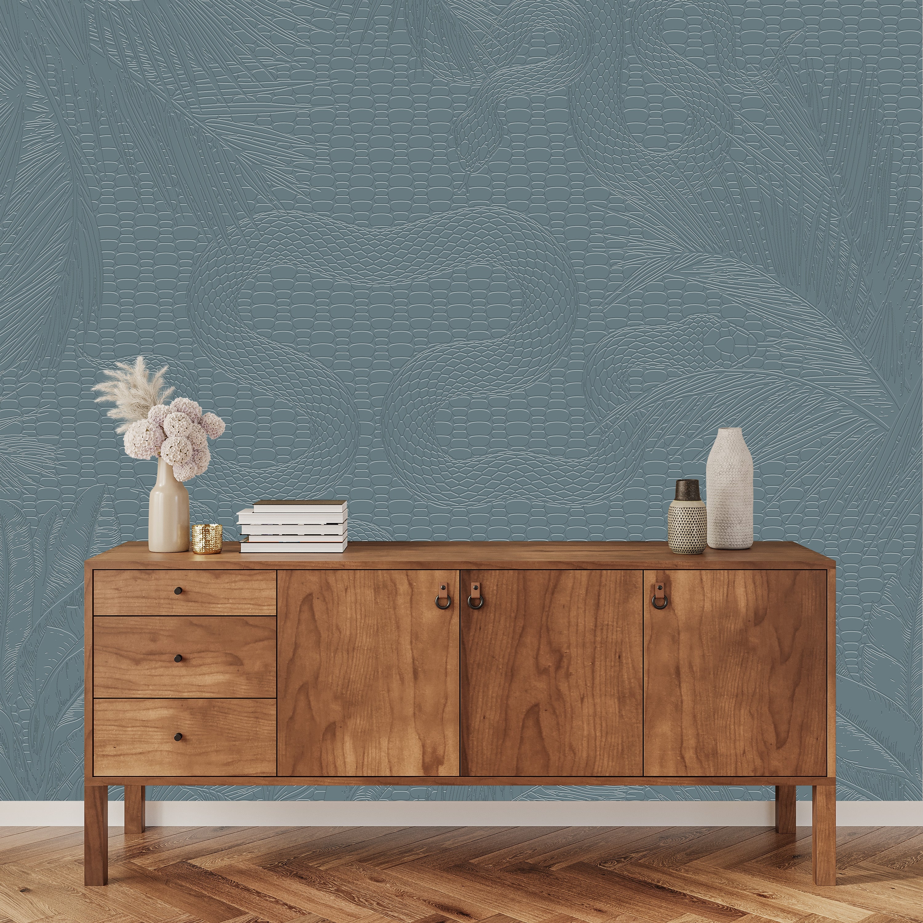 3D Medusa's Garden - Paintable Mural