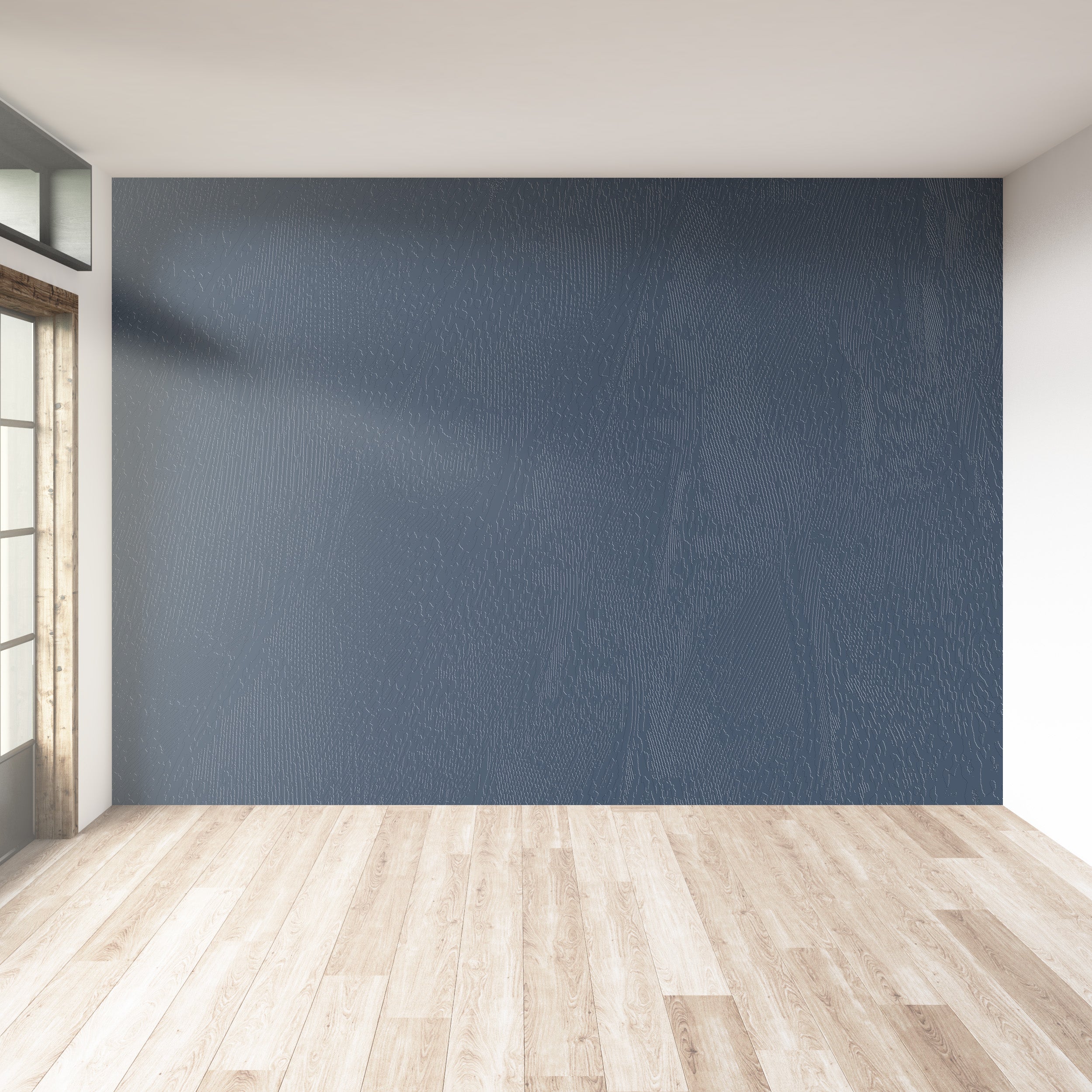 3D Mineral Frost - Paintable Mural