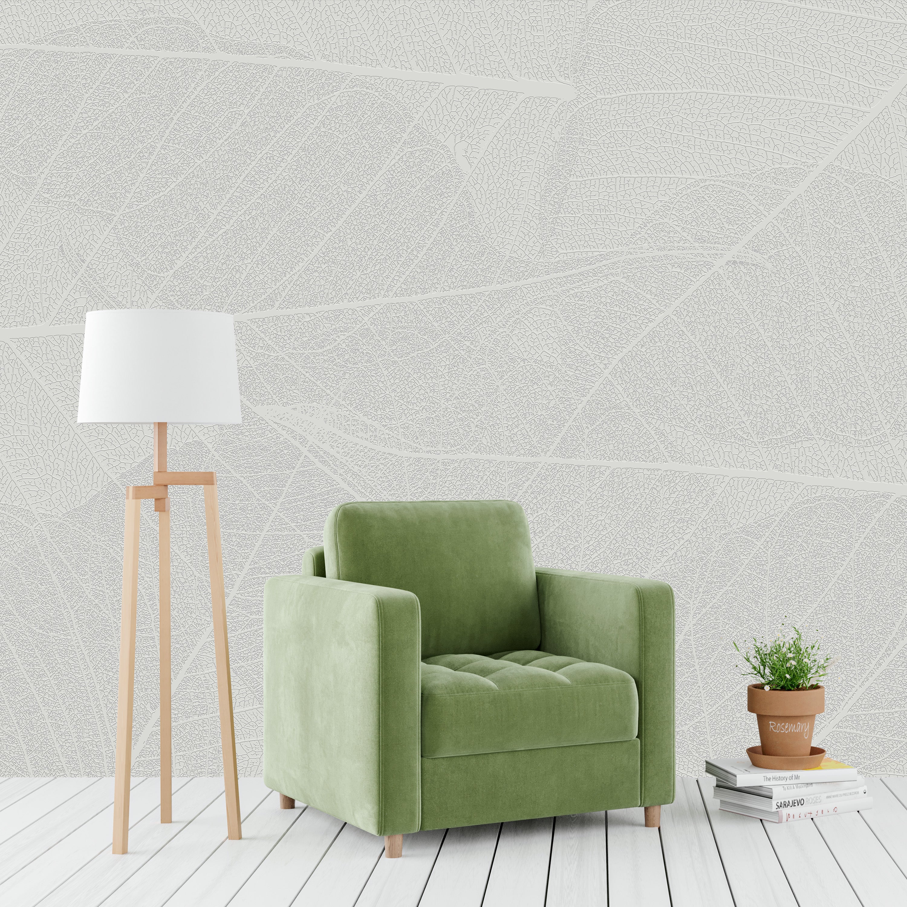 3D Forest Floor - Paintable Mural