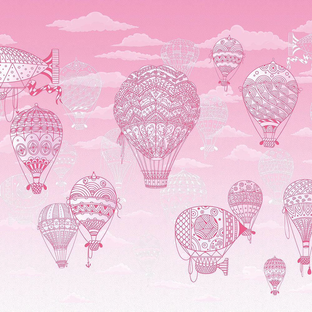3D Balloon Voyage - Printed Mural