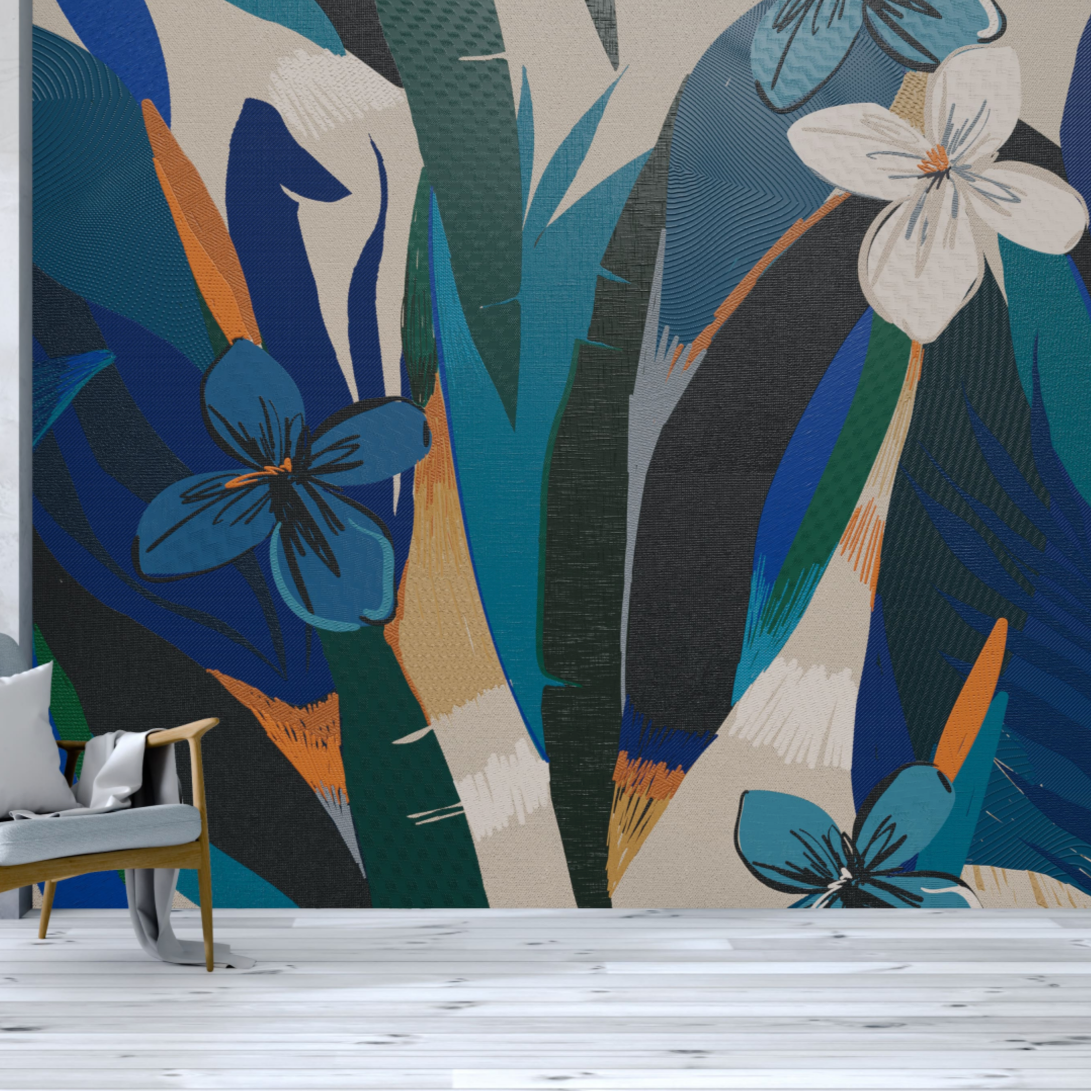 3D Blue Paradise
