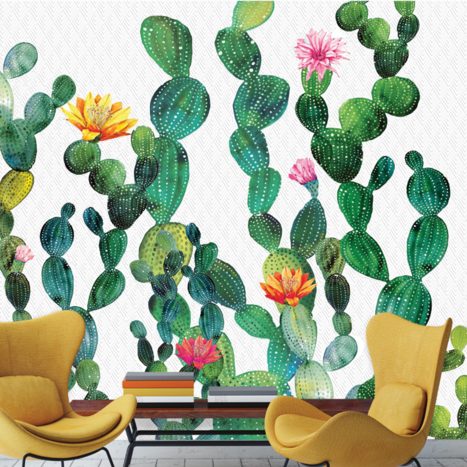 3D Cactus Bloom