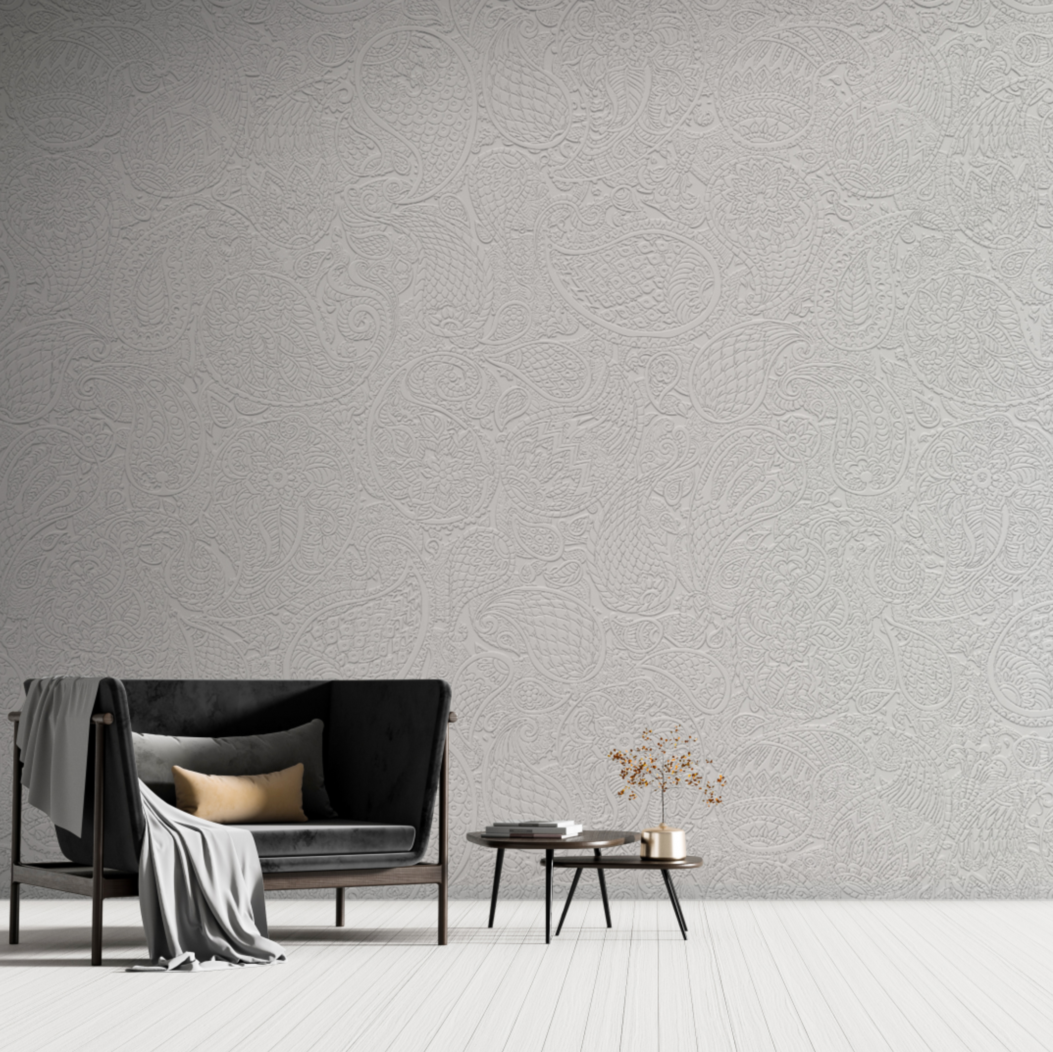 3D Paisley Whisper