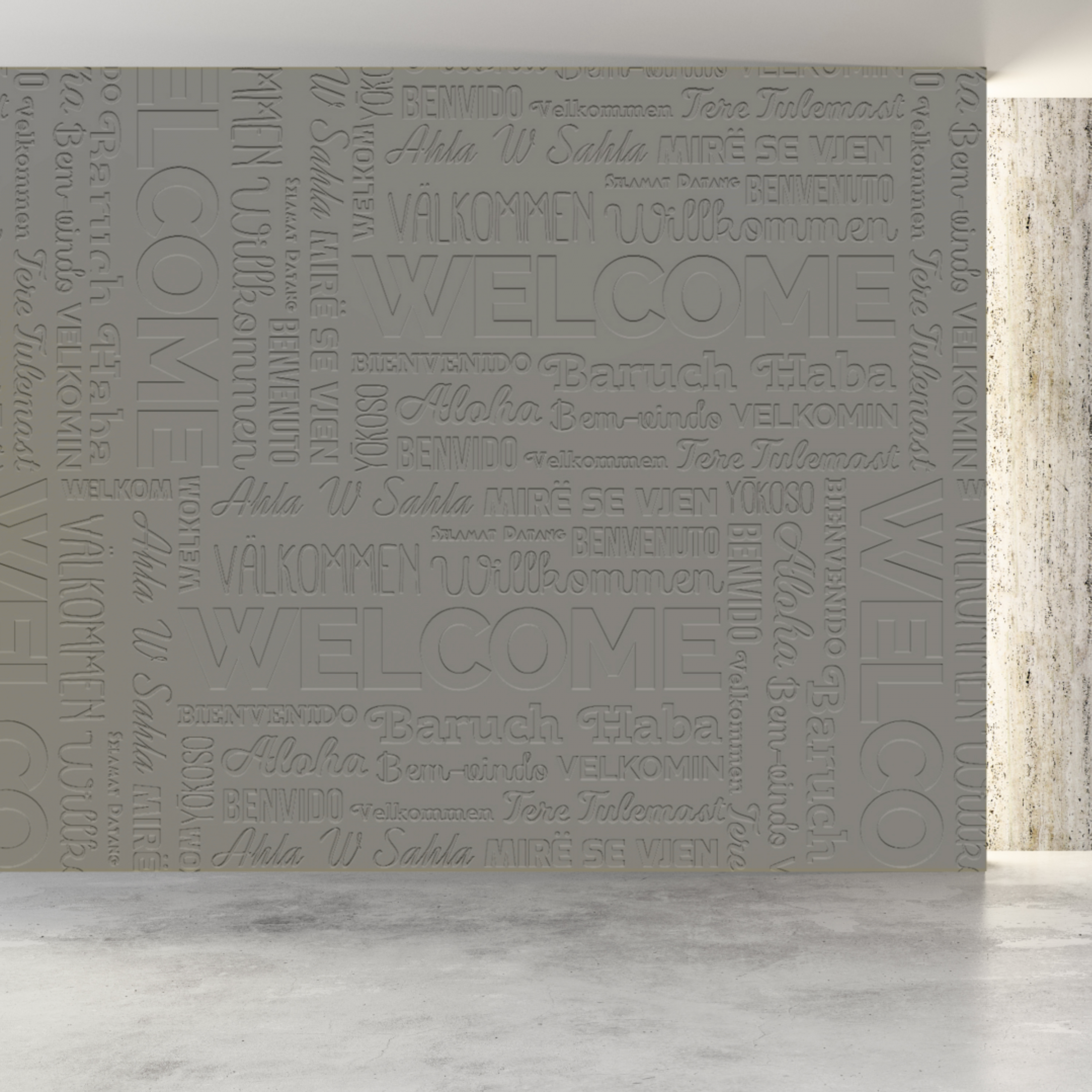 3D Global Welcome