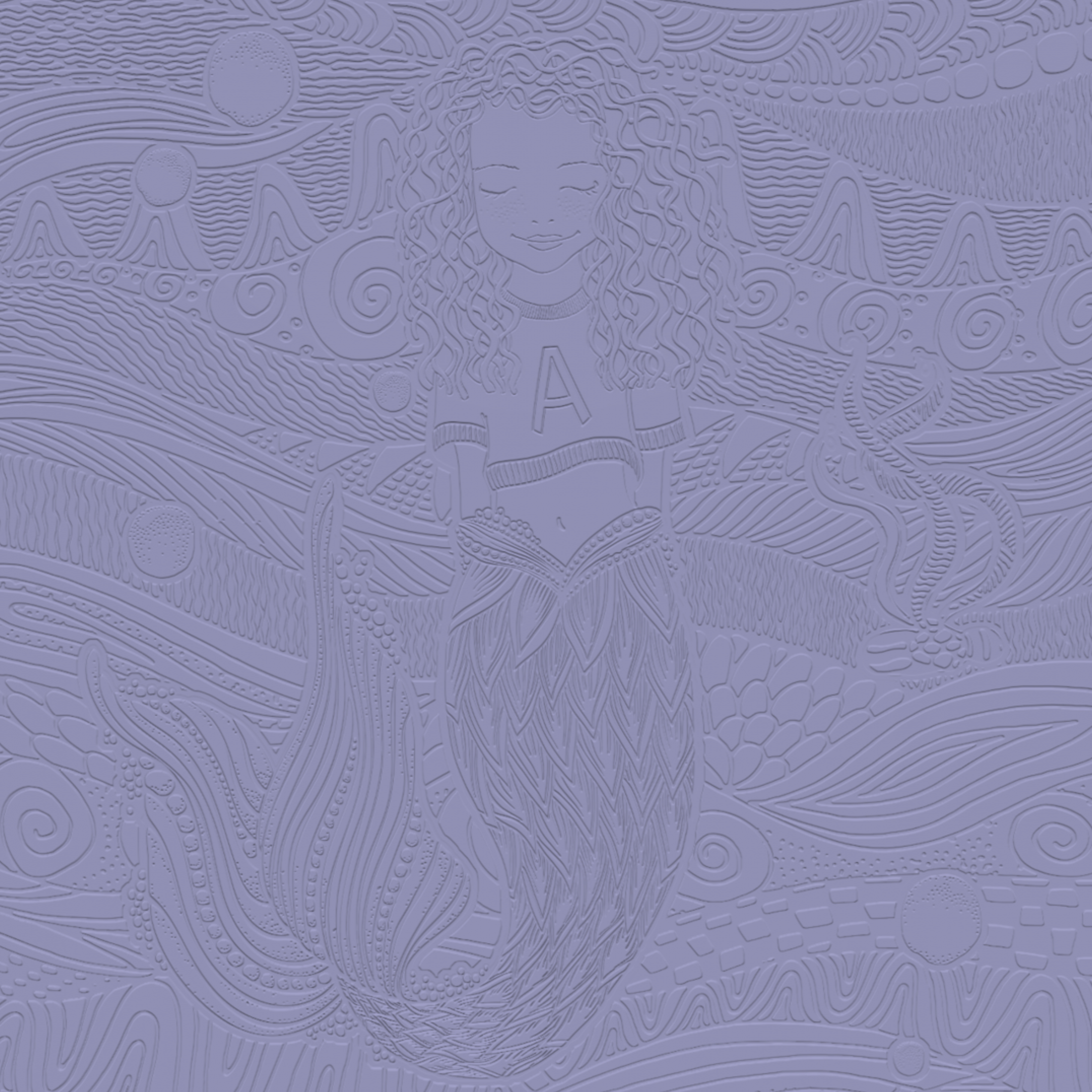 3D Dreamy Mermaid