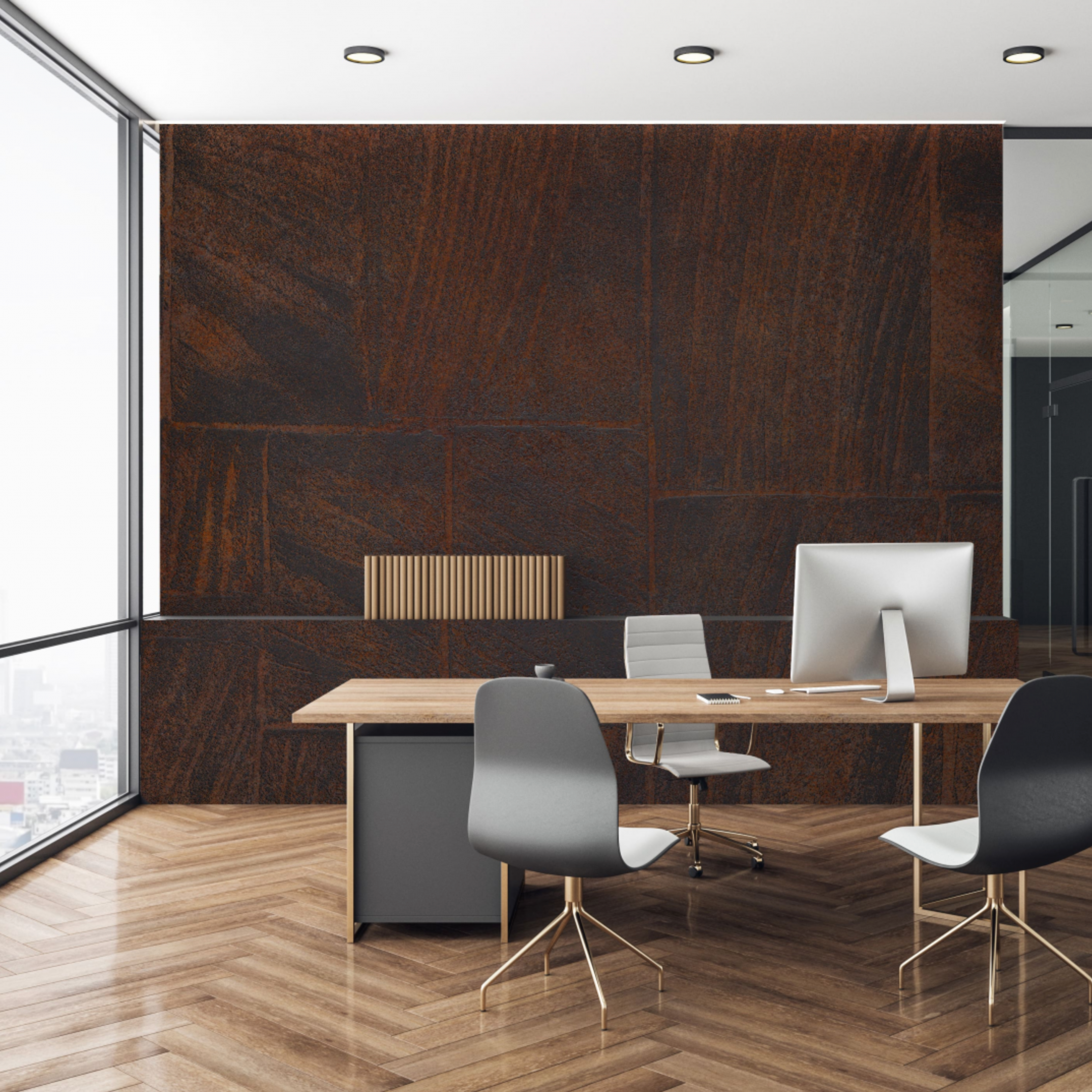 3D Industrial Elegance Panel
