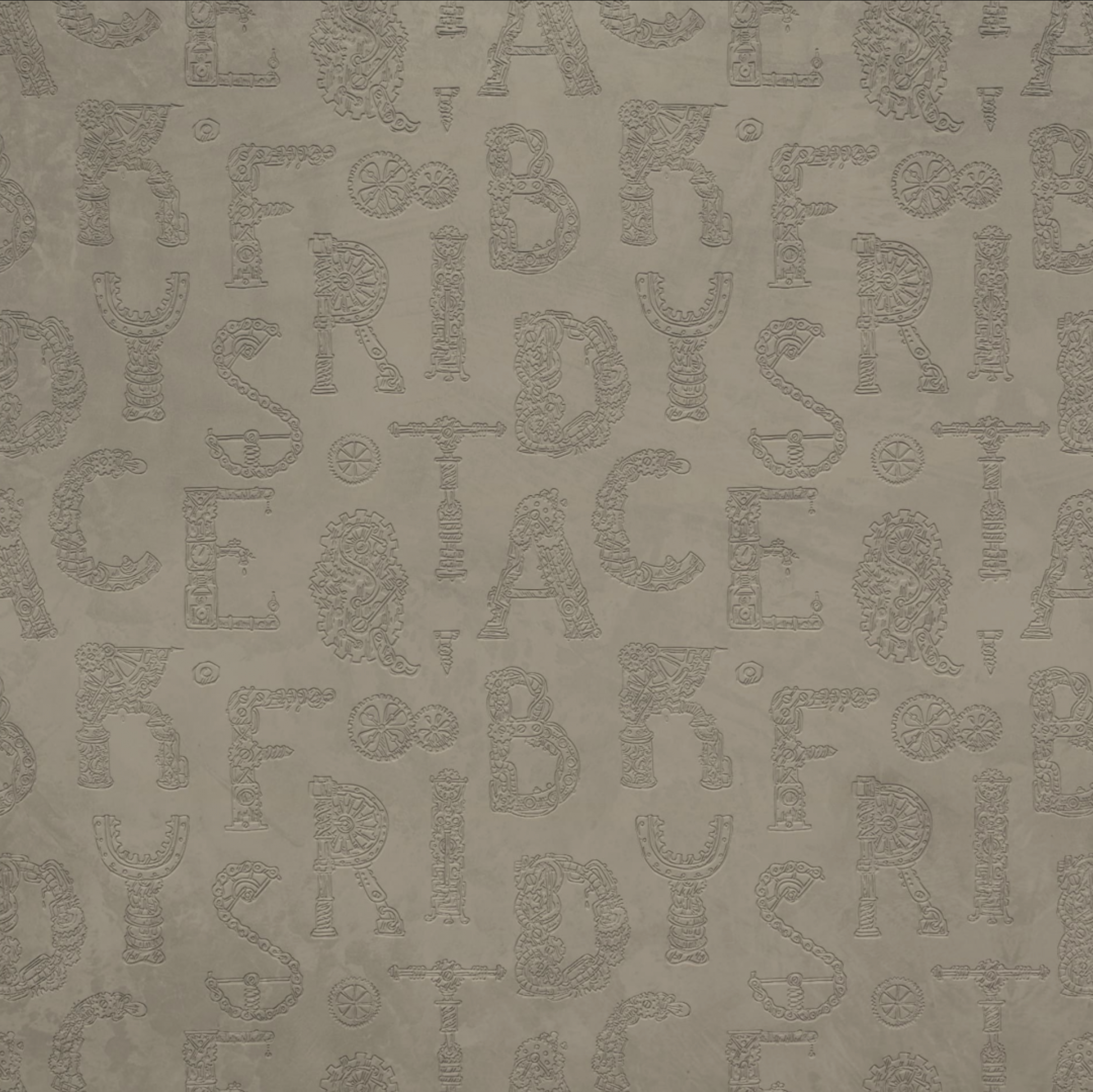 3D Whimsical Alphabet