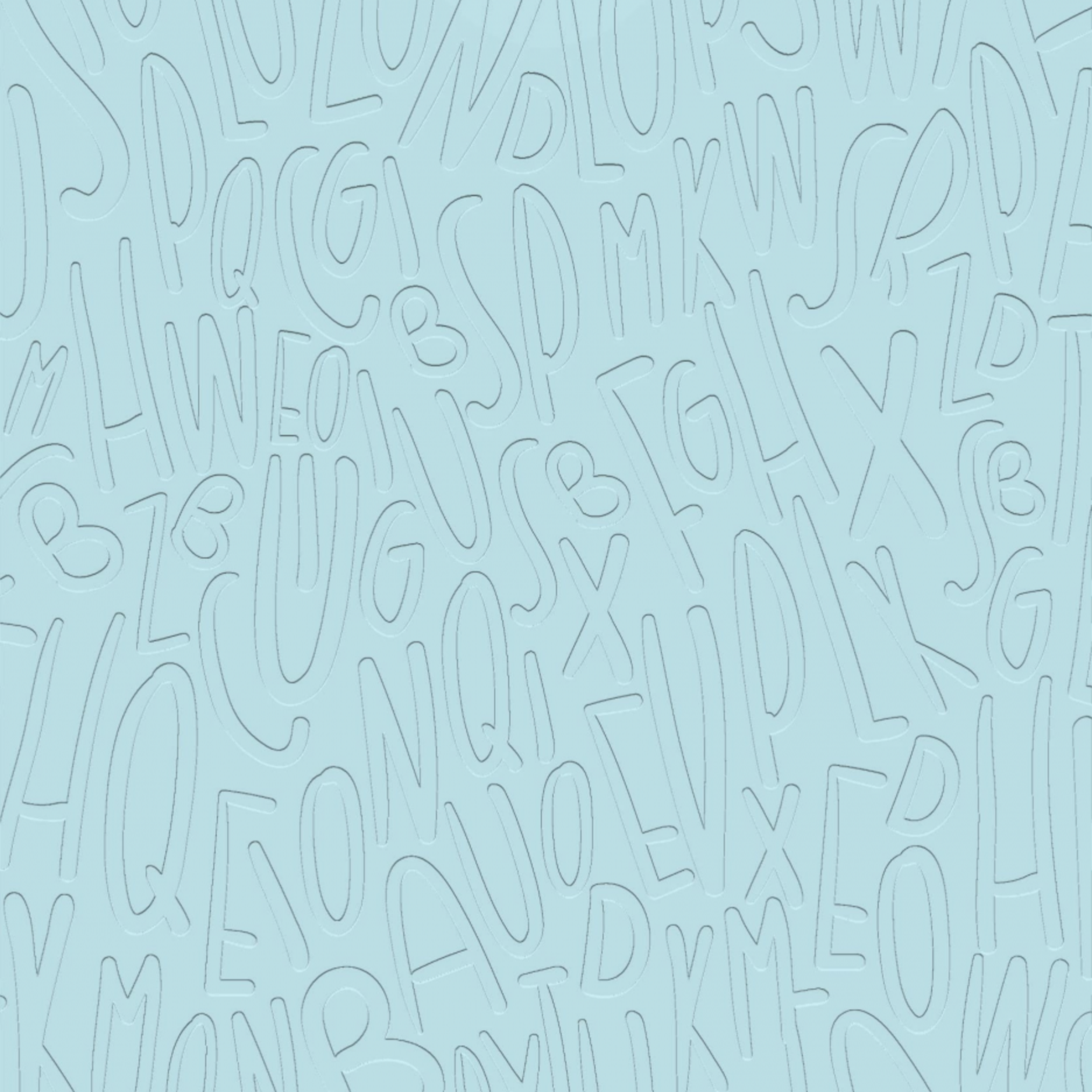 3D Letter Doodles