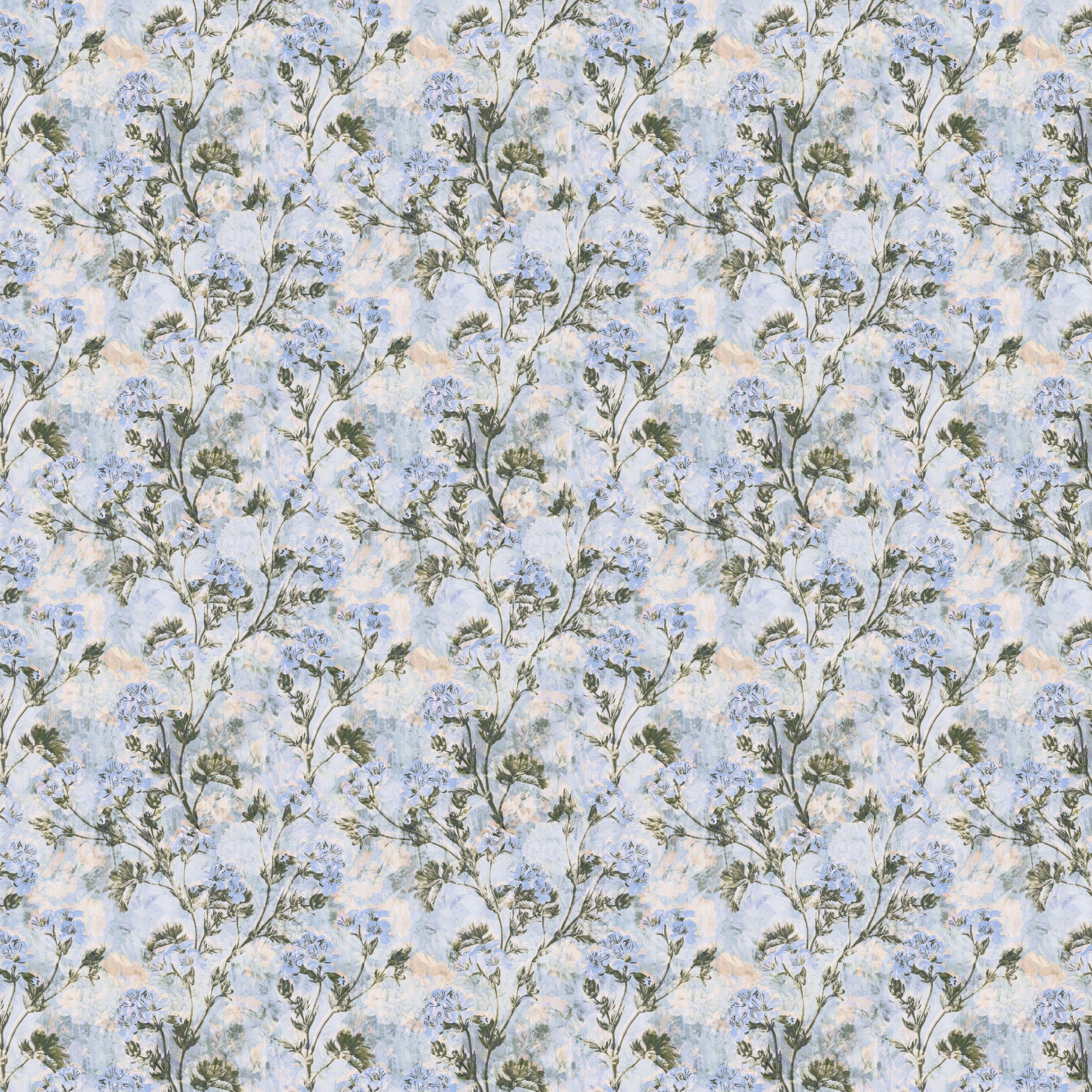 Floral Impression - Blue