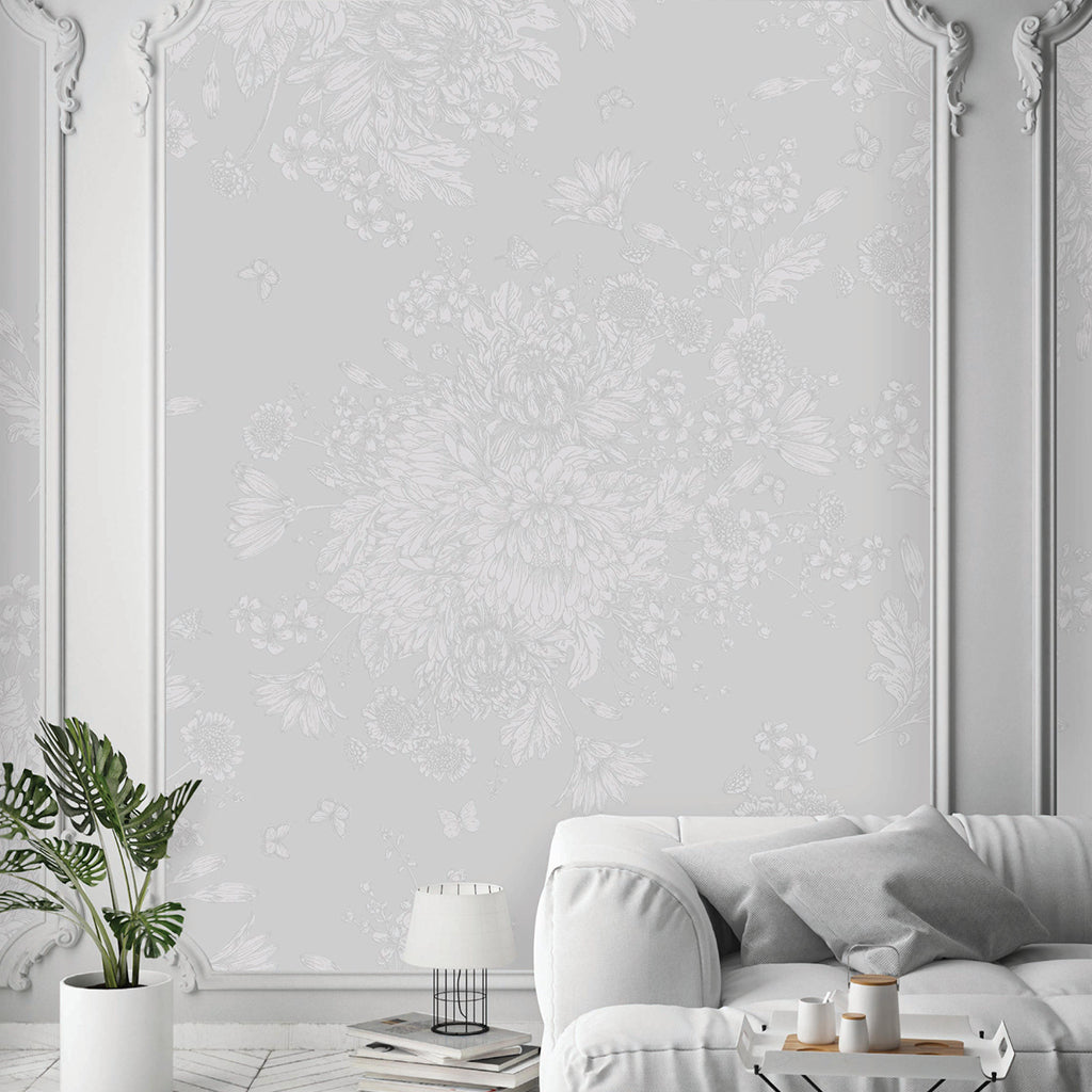 3D Flowers and Butterflies