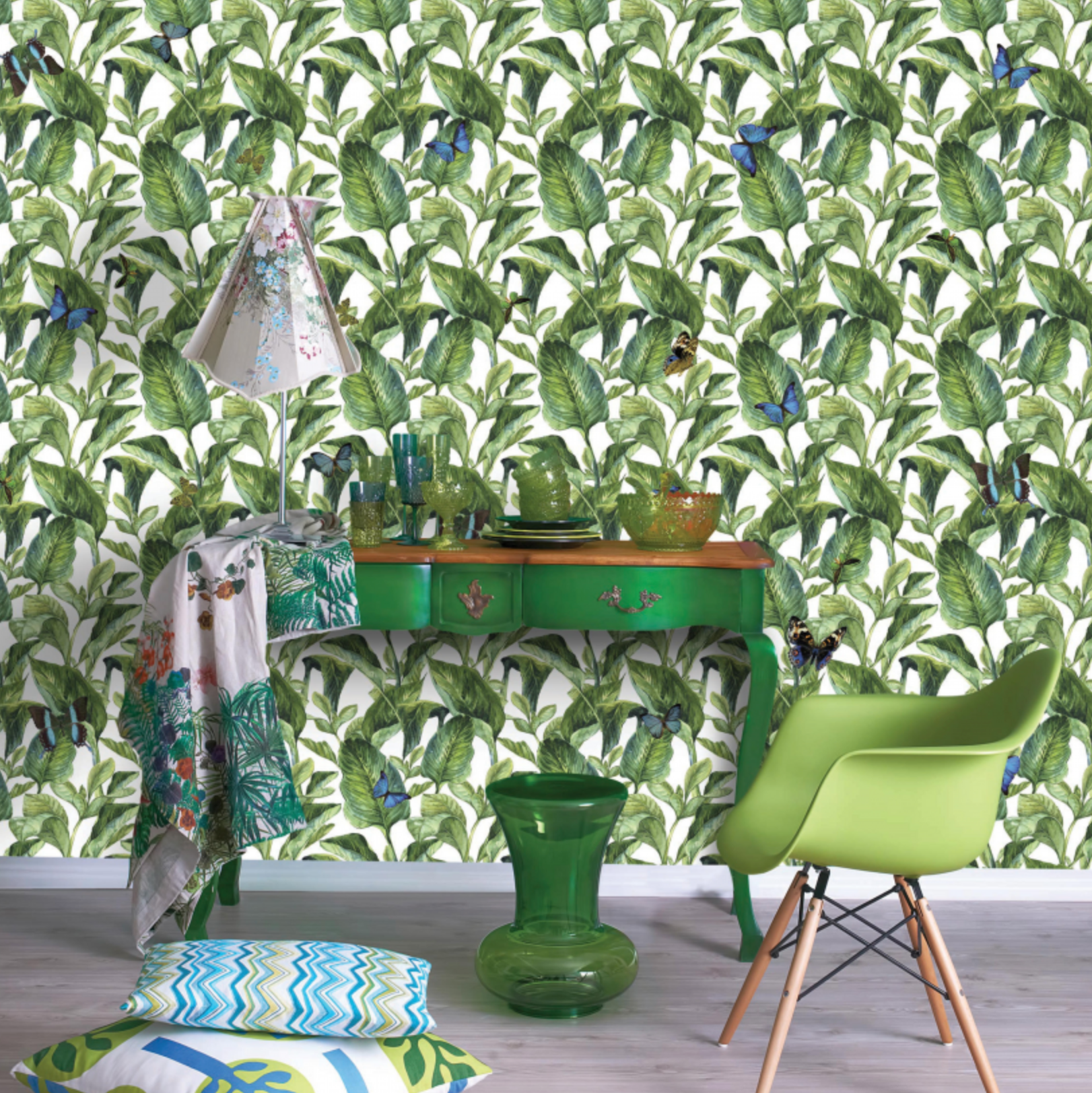 3D Leafy Lane