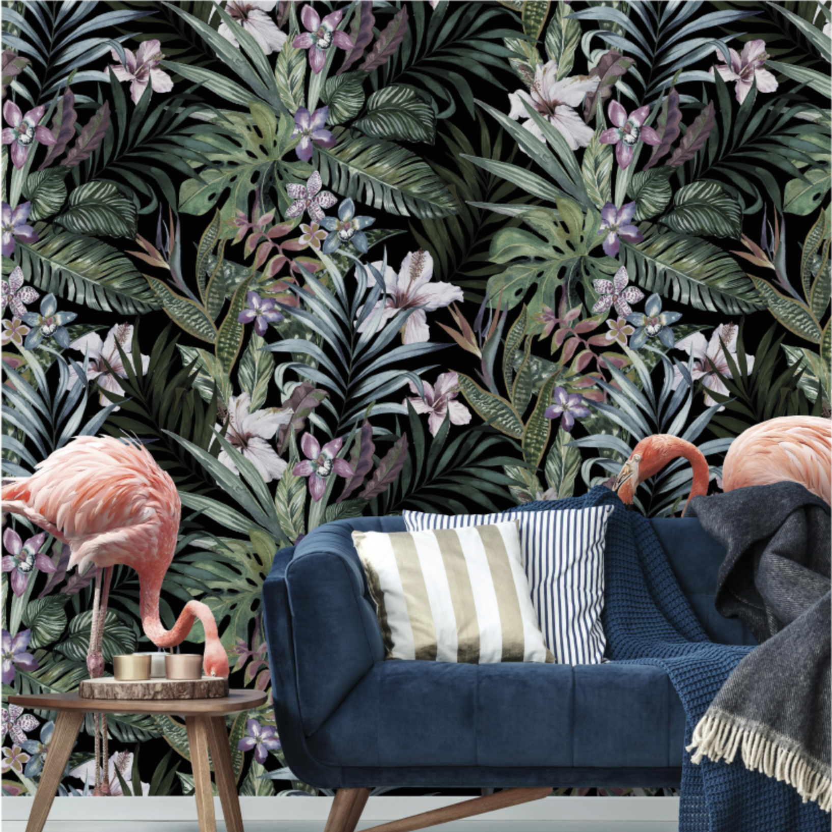 3D Flamingo Paradise