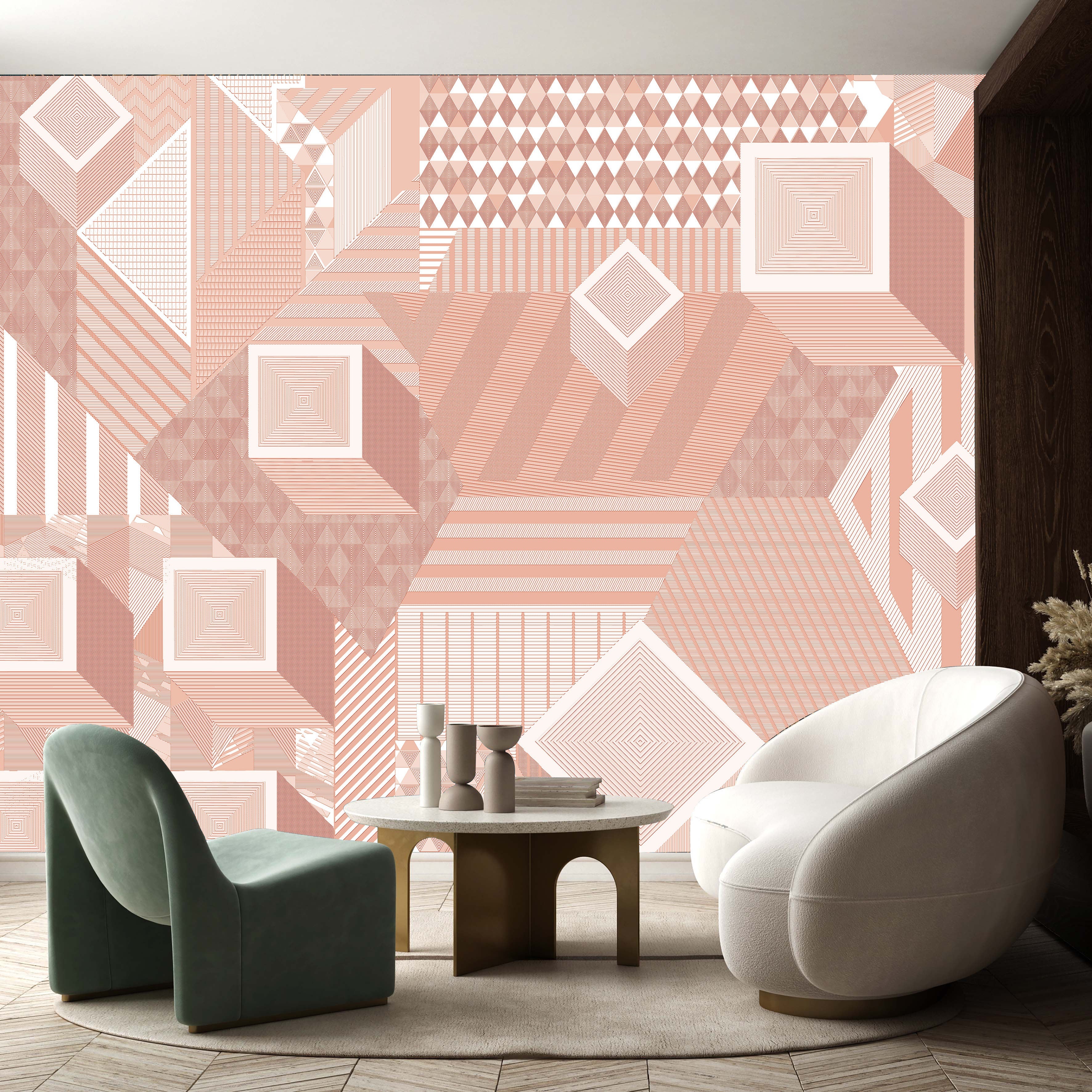 3D Modern Mosaic - Printed