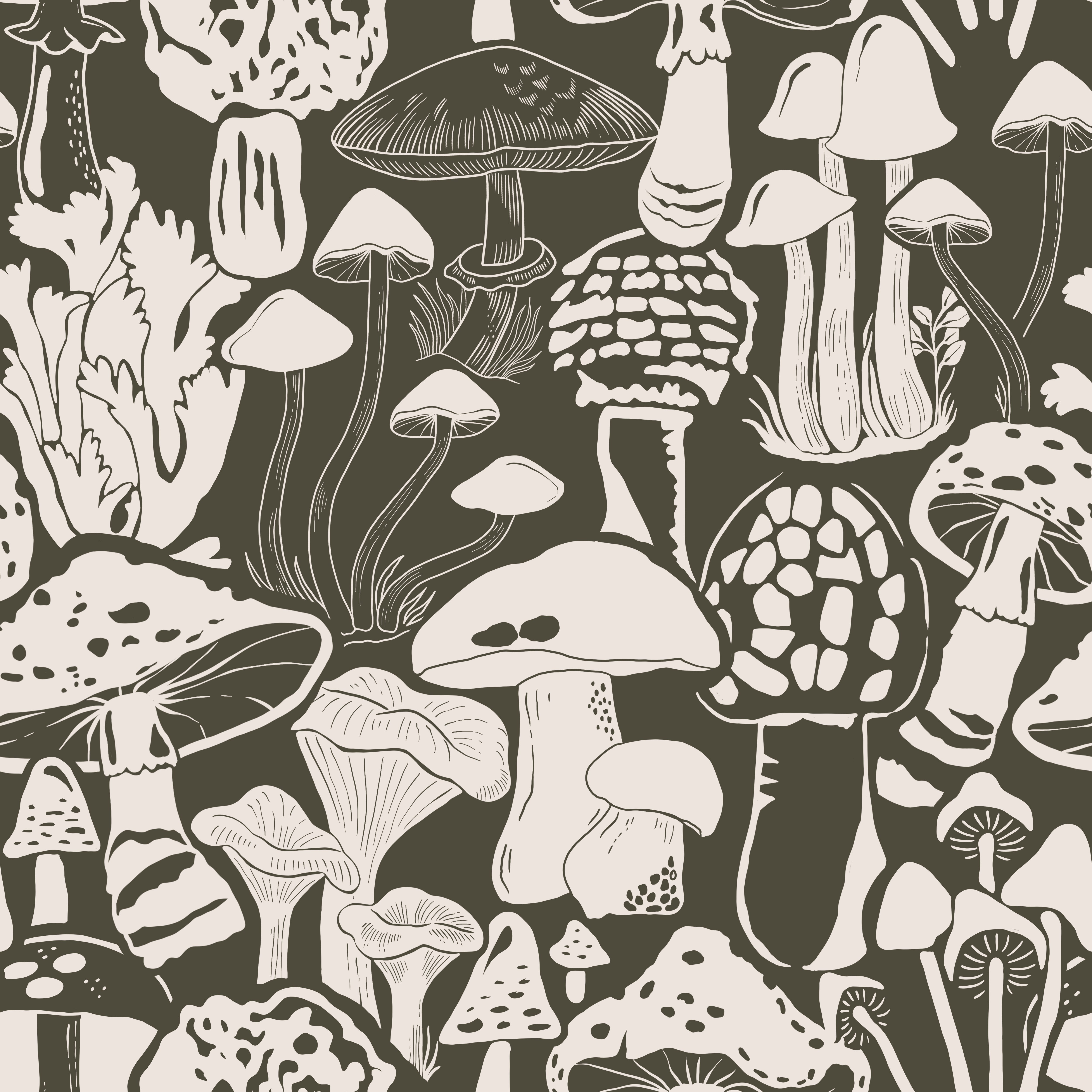 Enchanted Mushroom -  Earthy Enigma