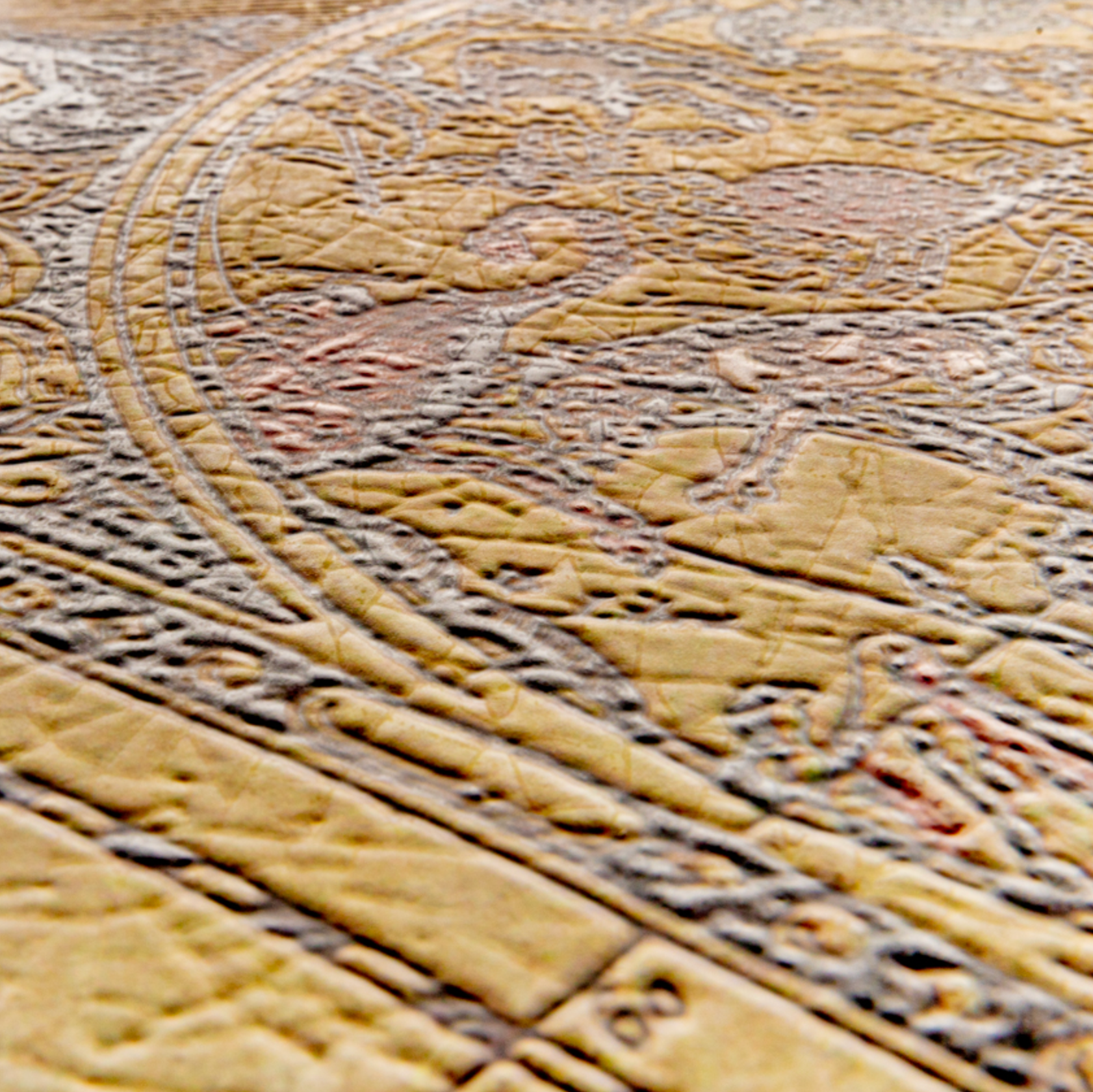 3D Vintage Map
