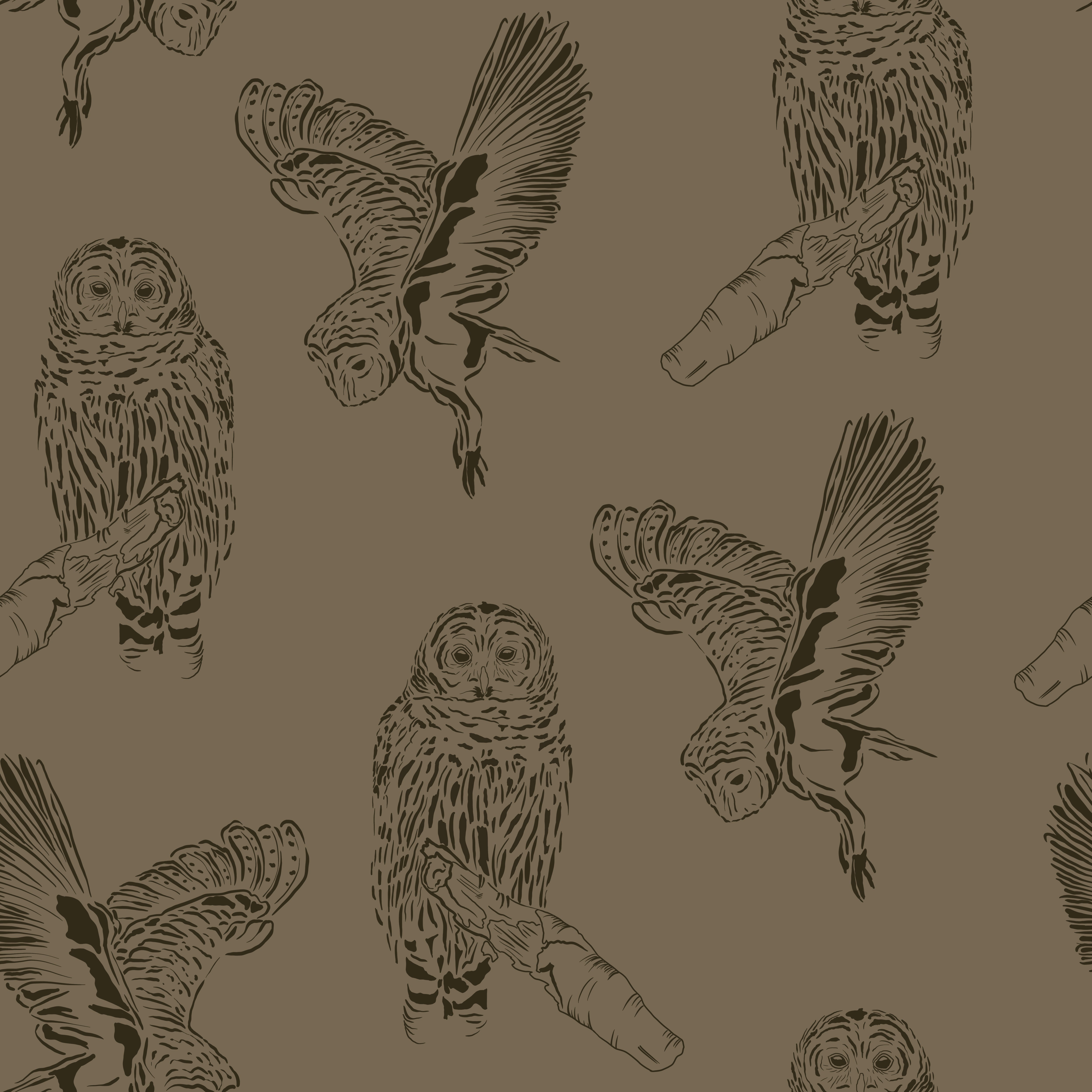 Earthen Echo Owls
