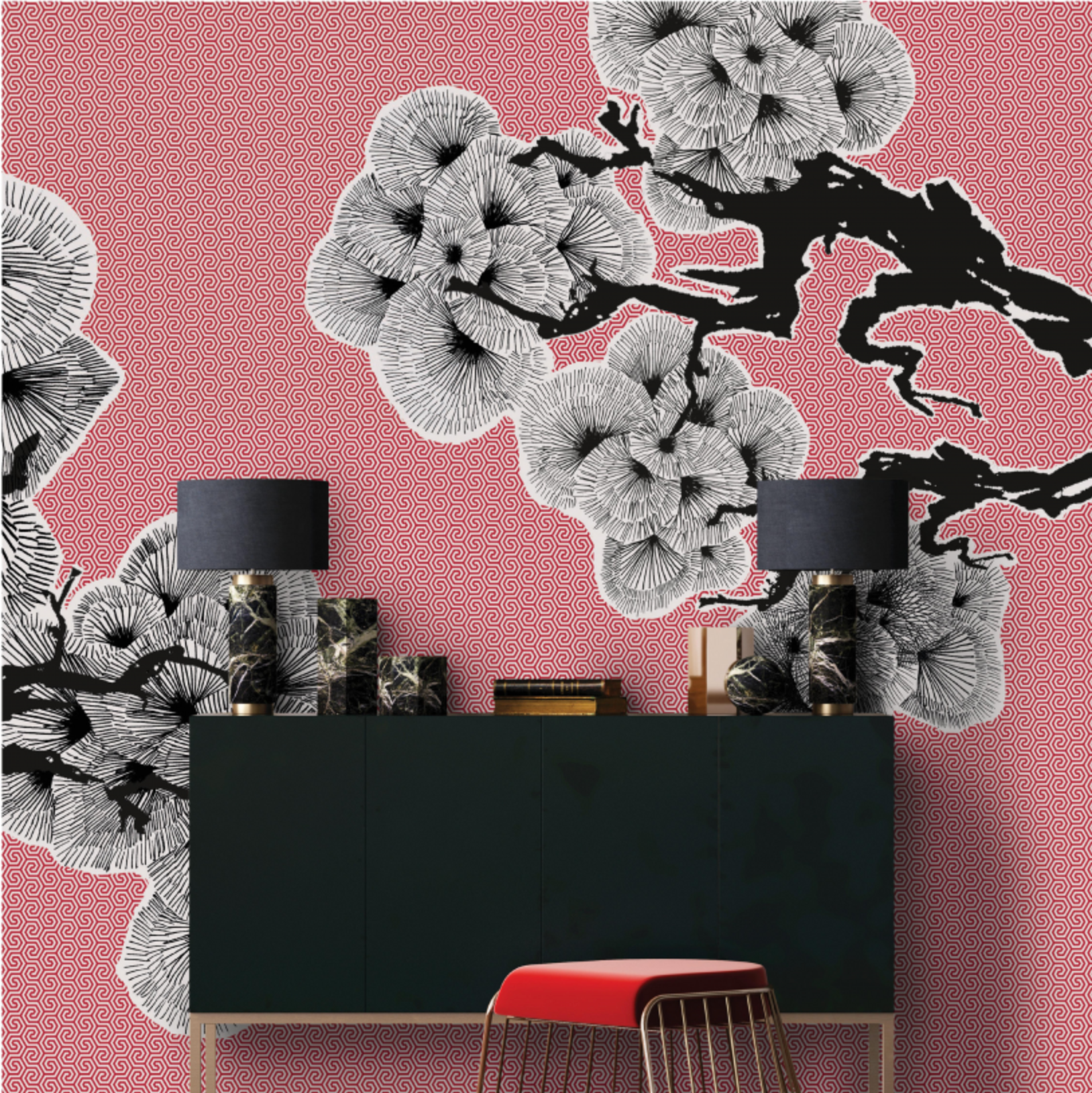 3D Ink Blossom