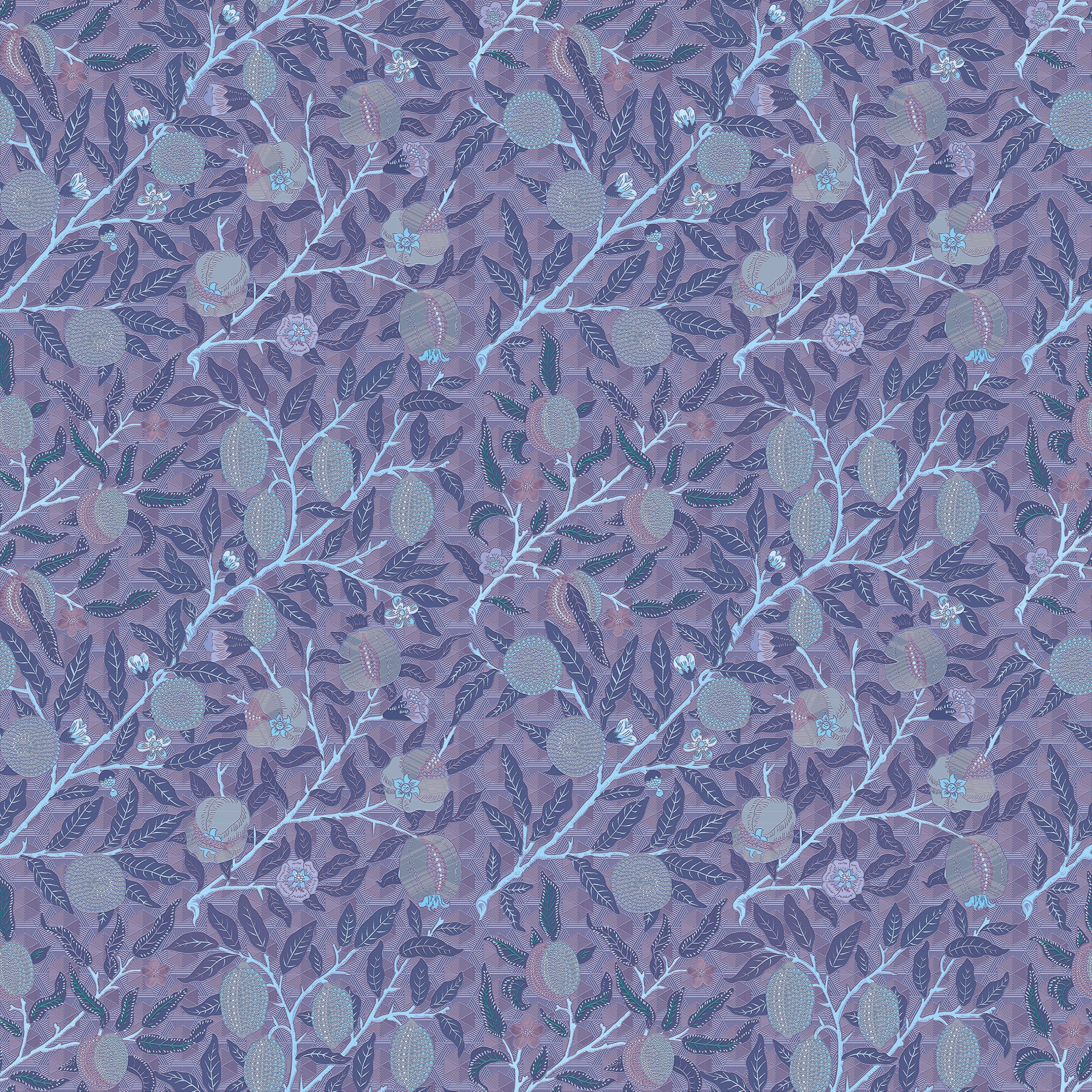 3D Vintage Orchard - Printed Wallpaper