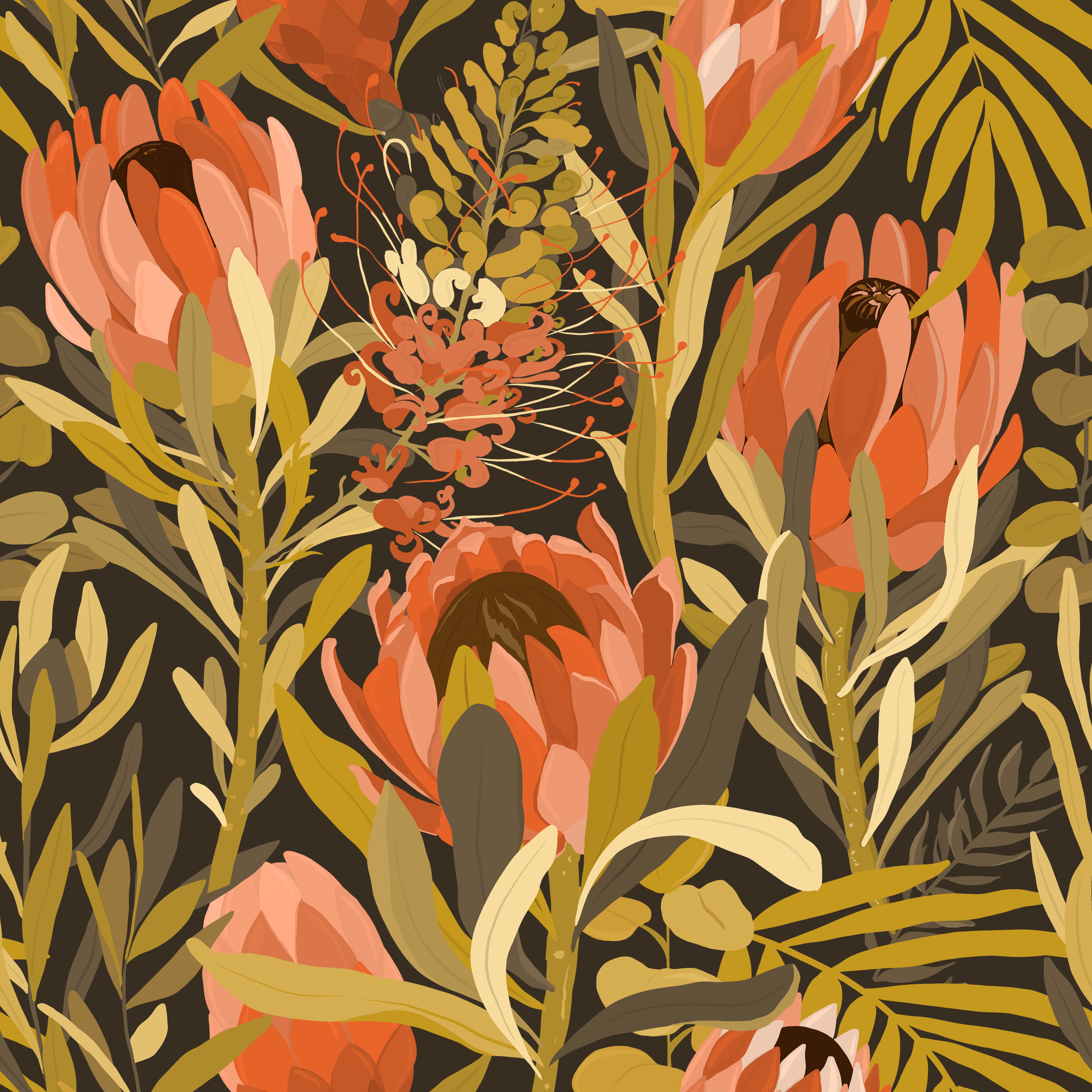 Midnight Mangrove Bloom