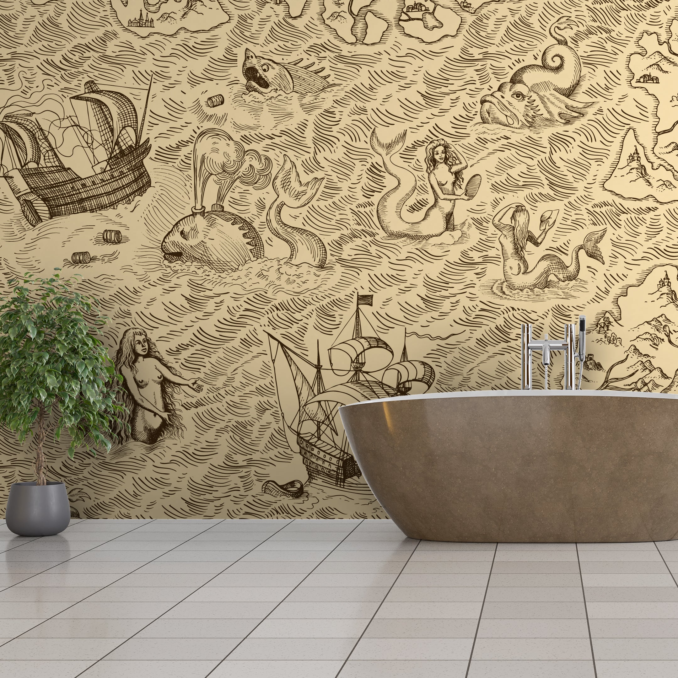 Antique Nautical Fantasia
