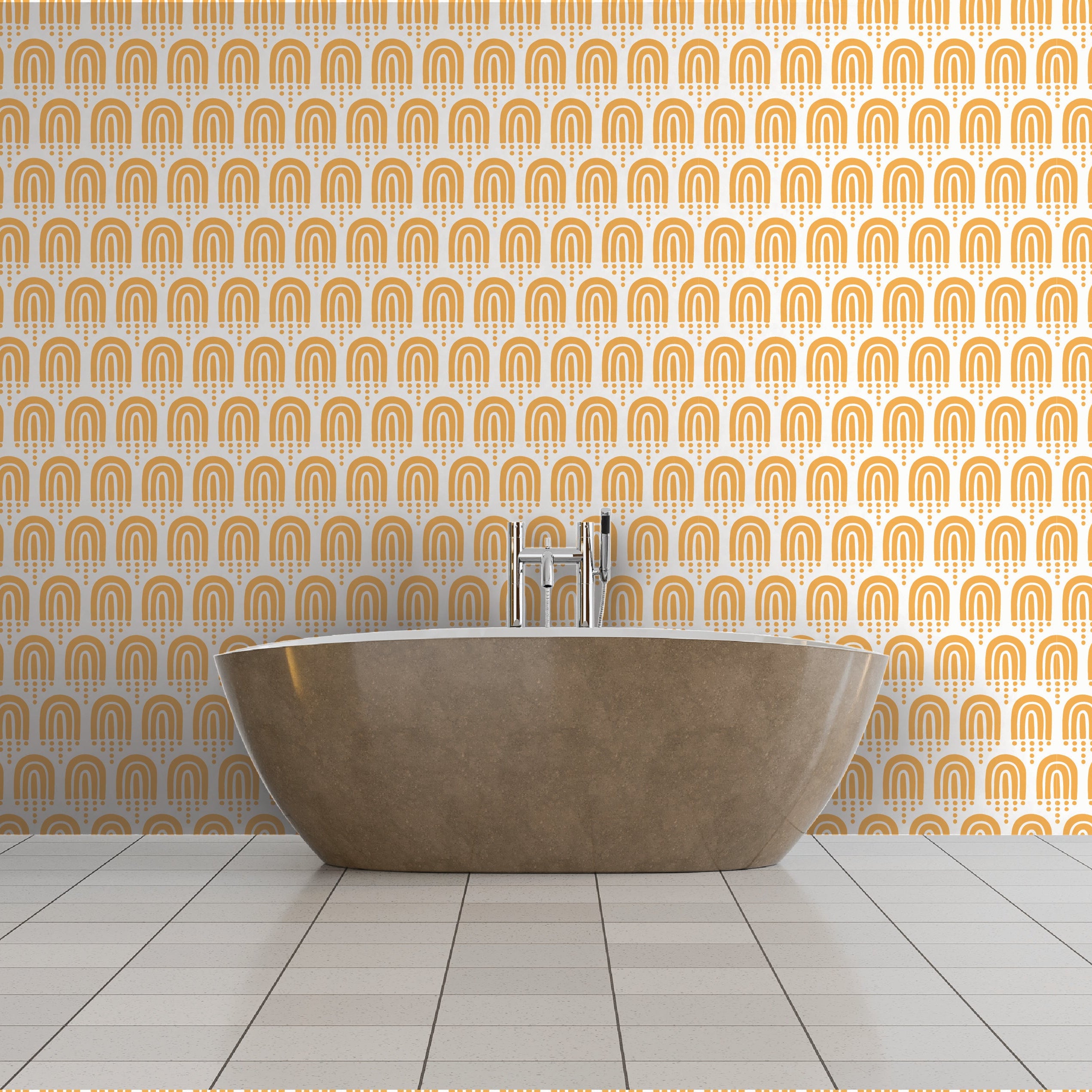 Golden Reverie - Amber Arches