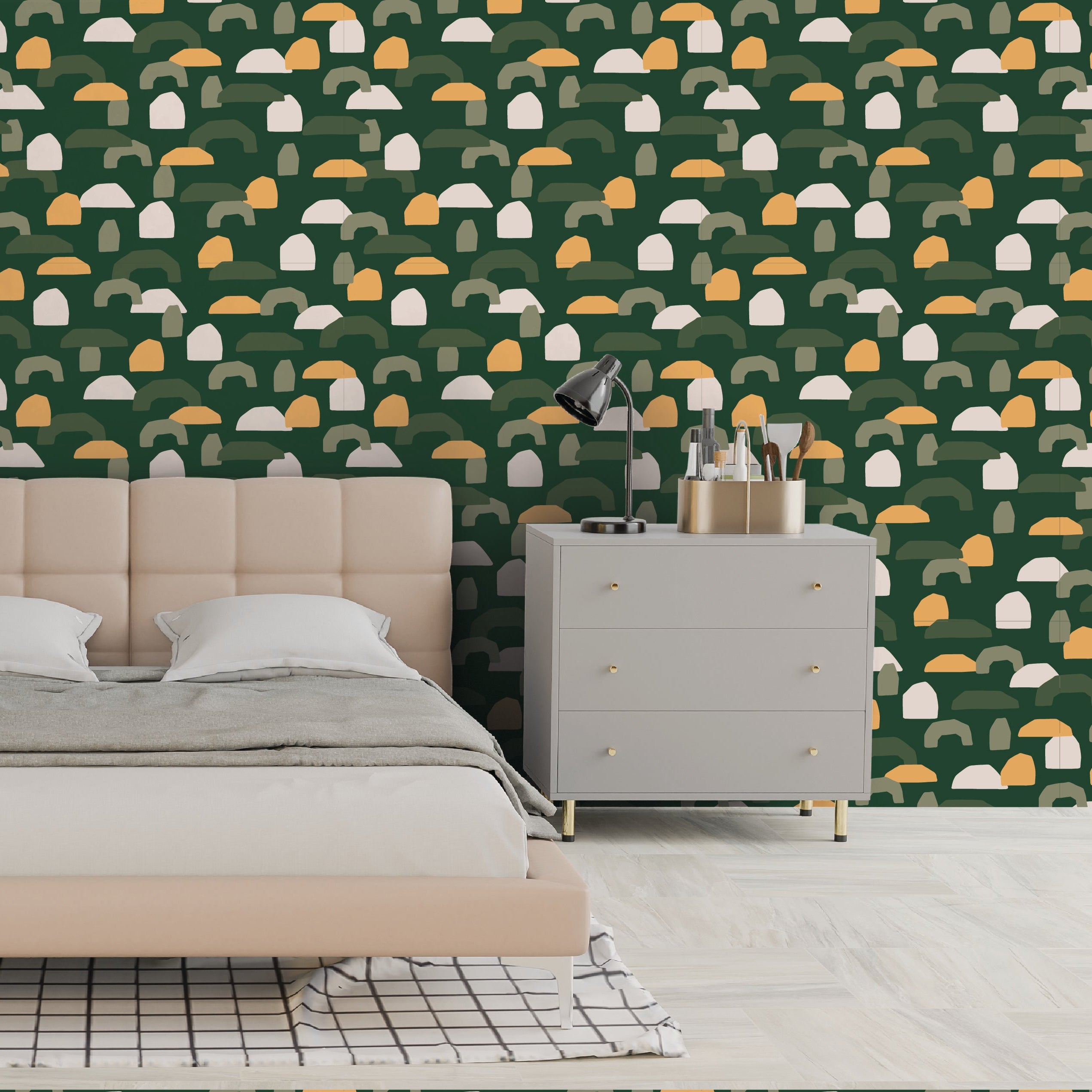 Tutti Frutti- Olive Abstract Scatter