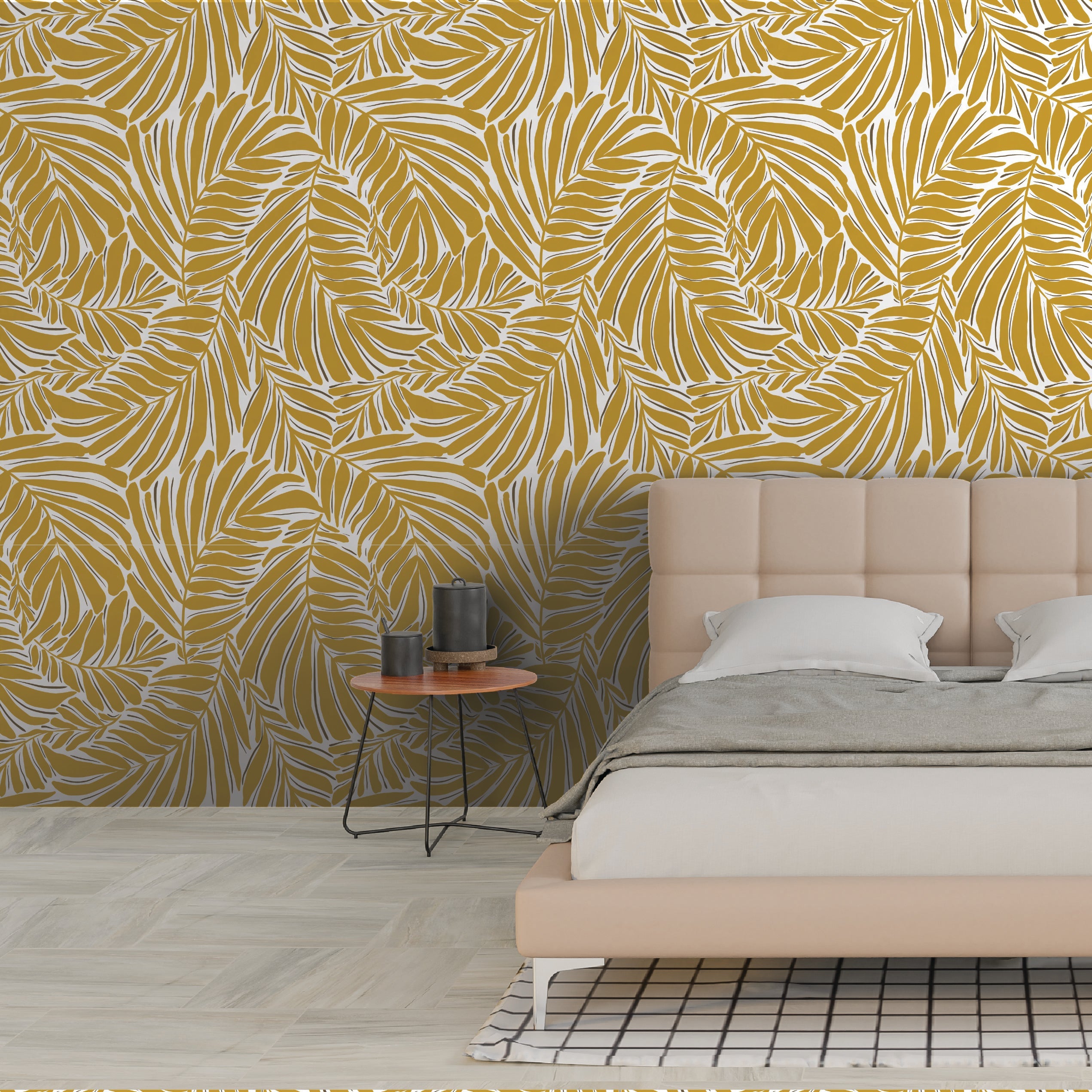 Golden Palm Frond