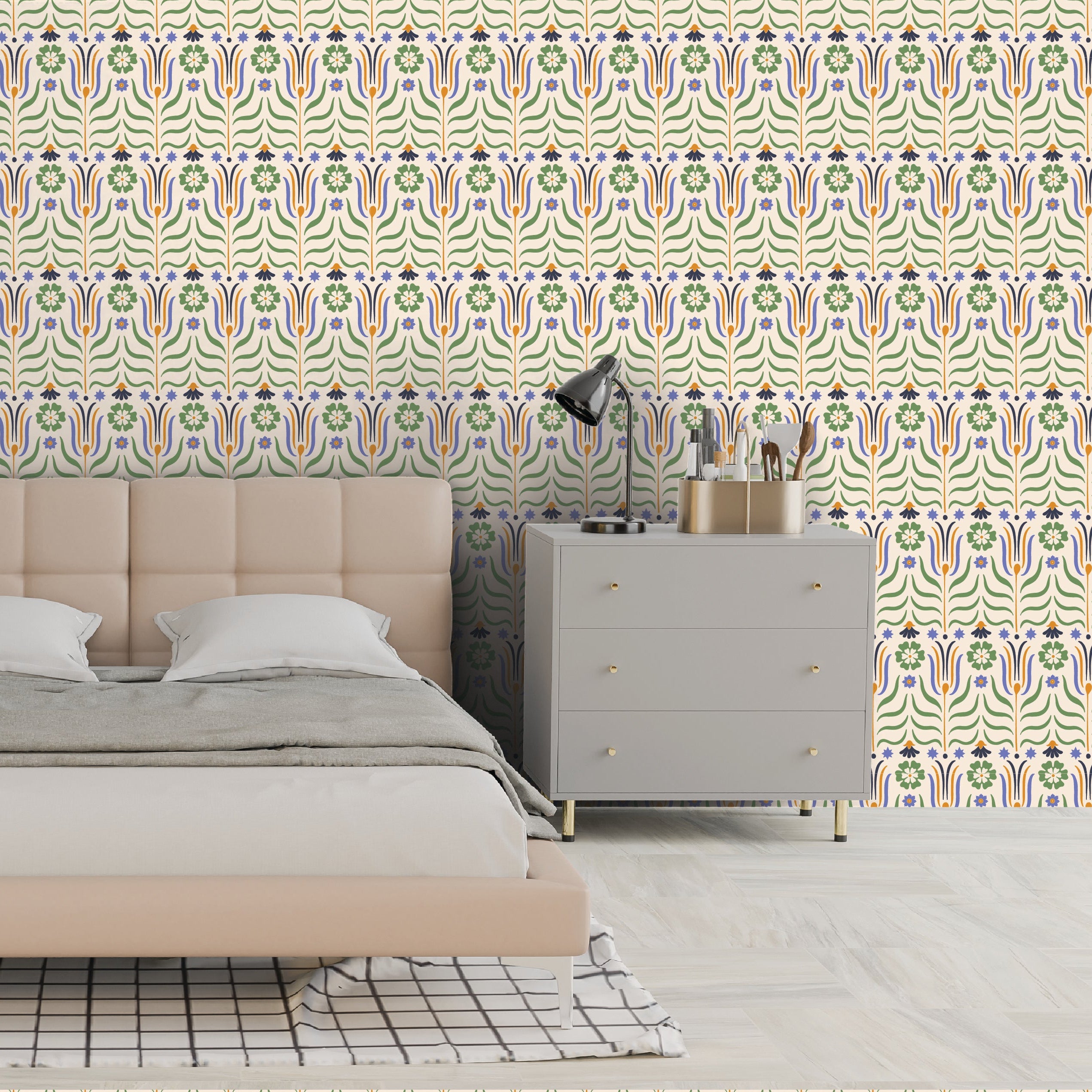 Mythical Menagerie  - Tulip Stripe Pastel