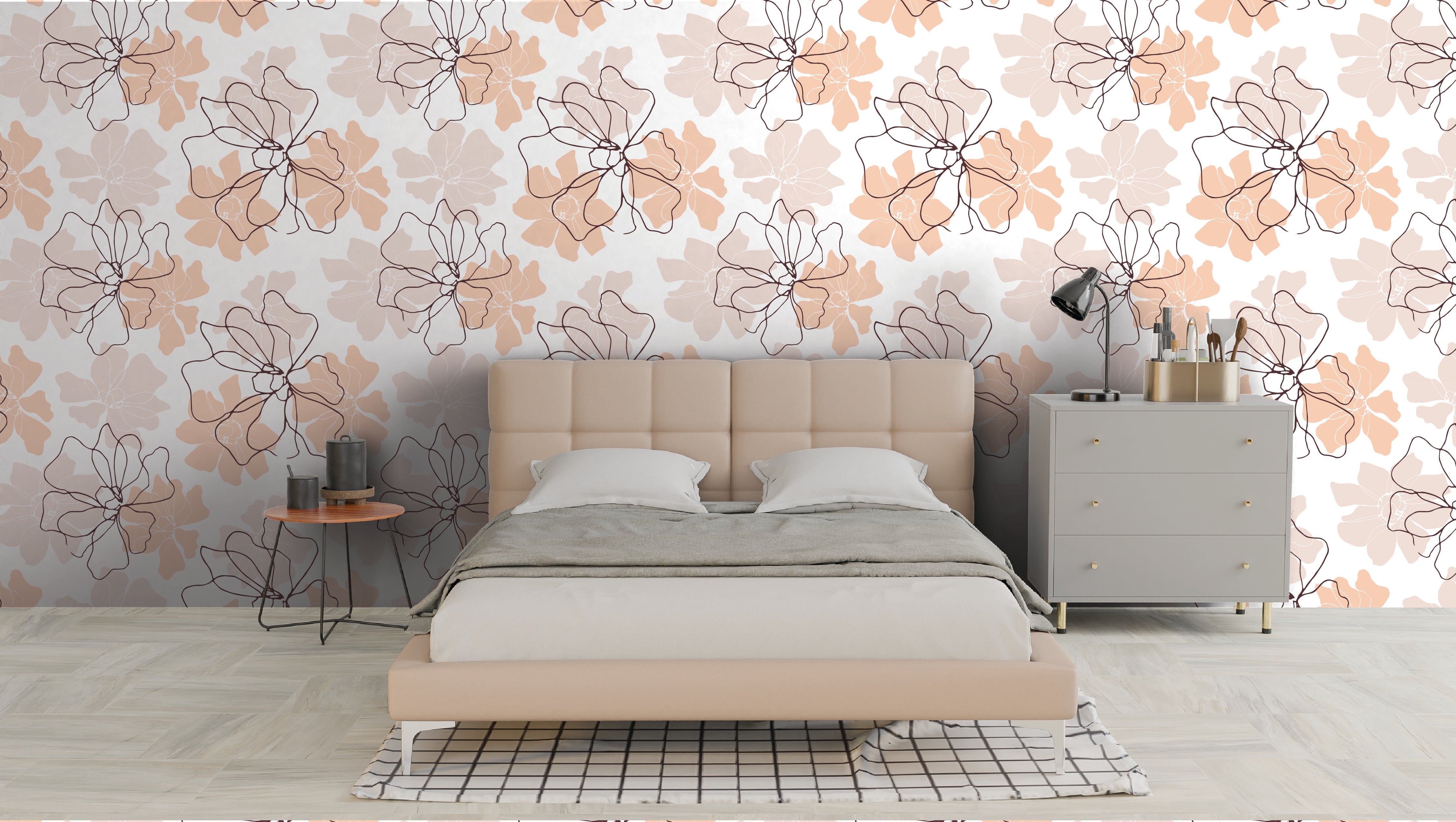 Abstract Soft Blossom