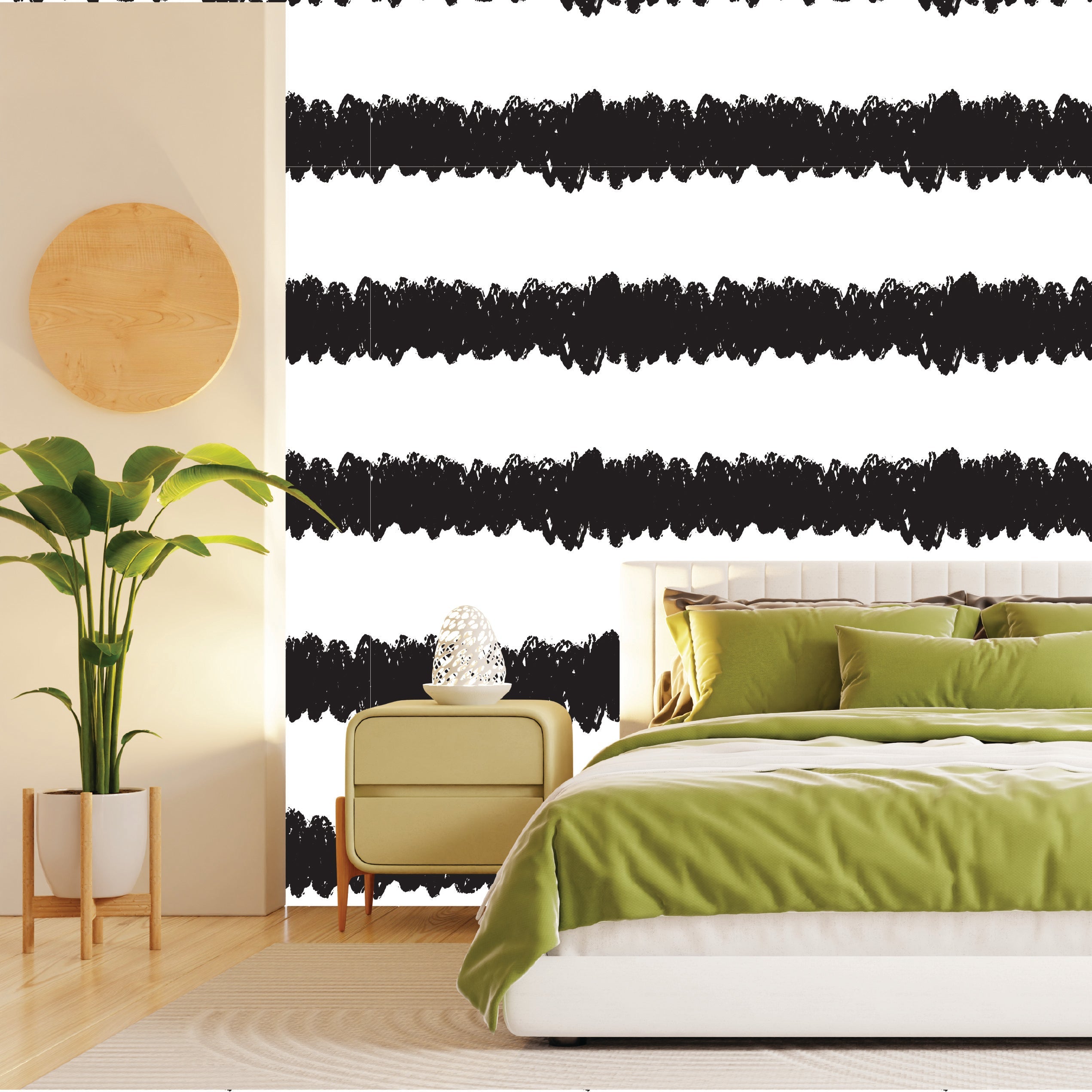 Monochrome Muse - Grain Stripe