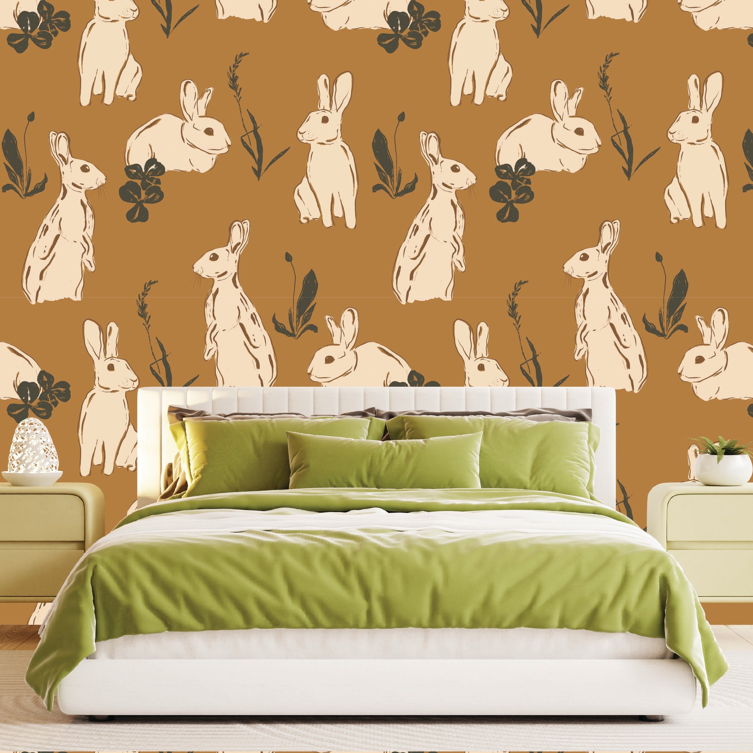 Meadow Rabbit Reverie