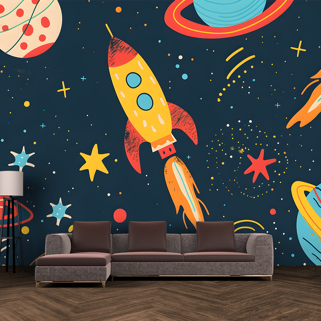 Rocket in Space