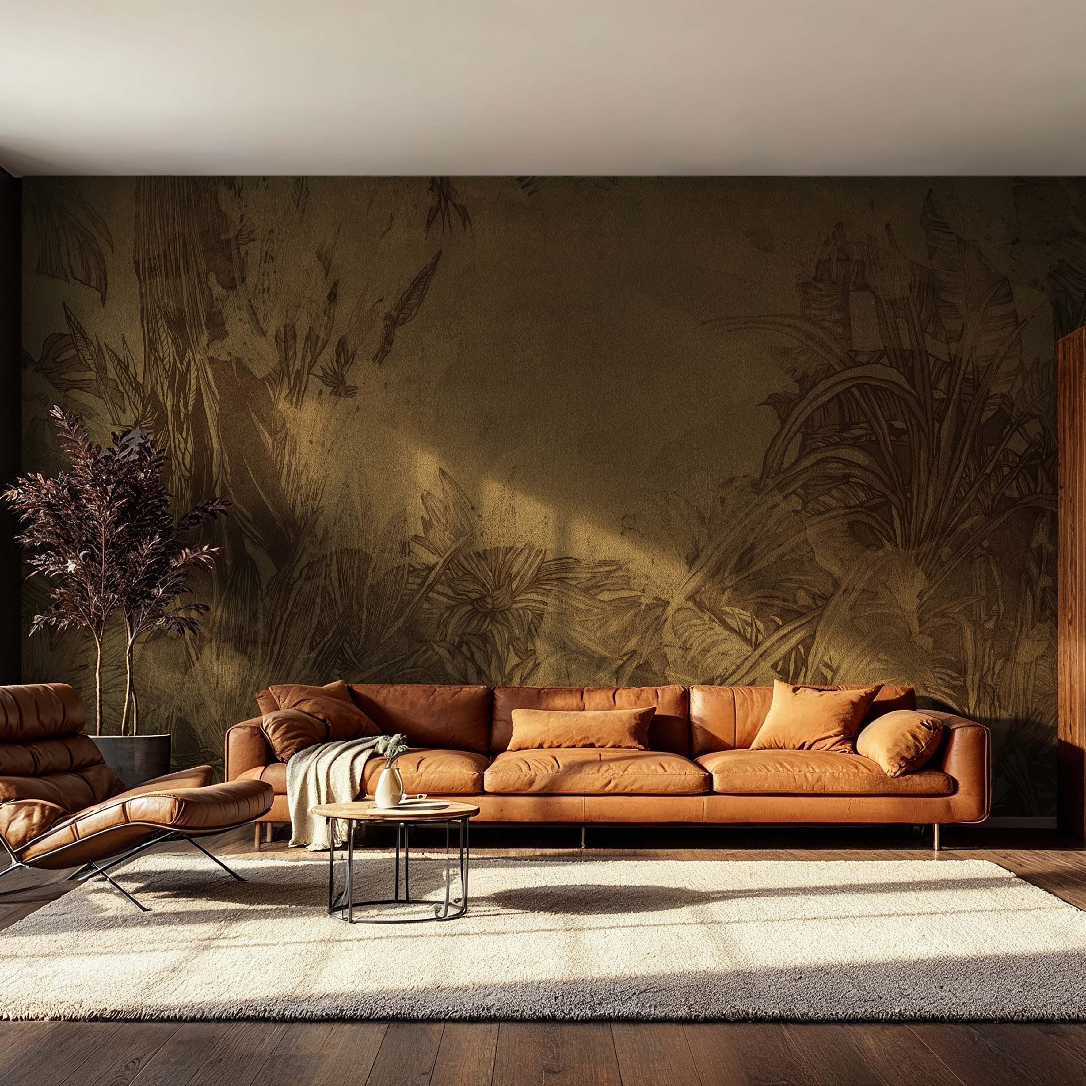 3D Golden Foliage