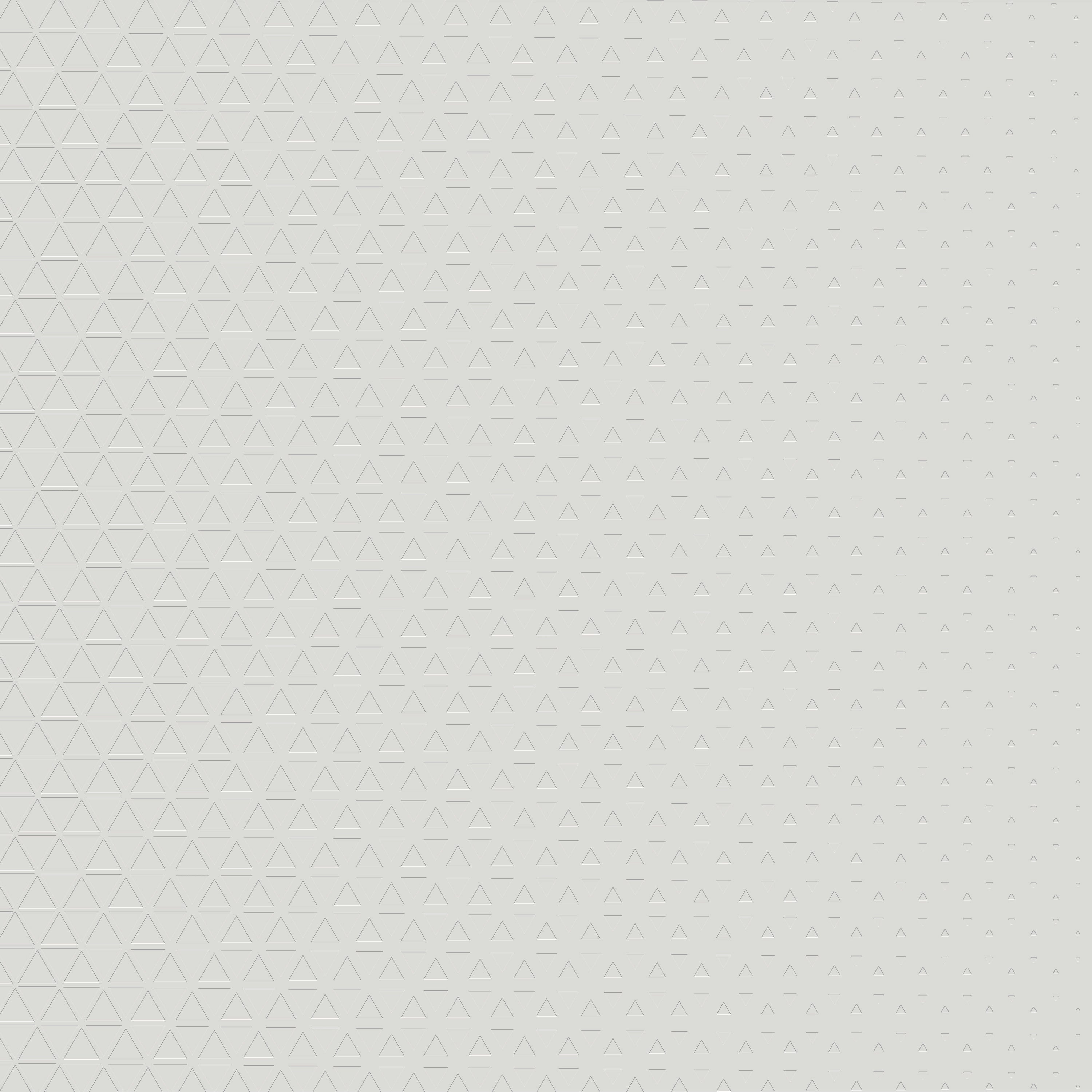 3D Pyramid Cascade - Paintable Mural