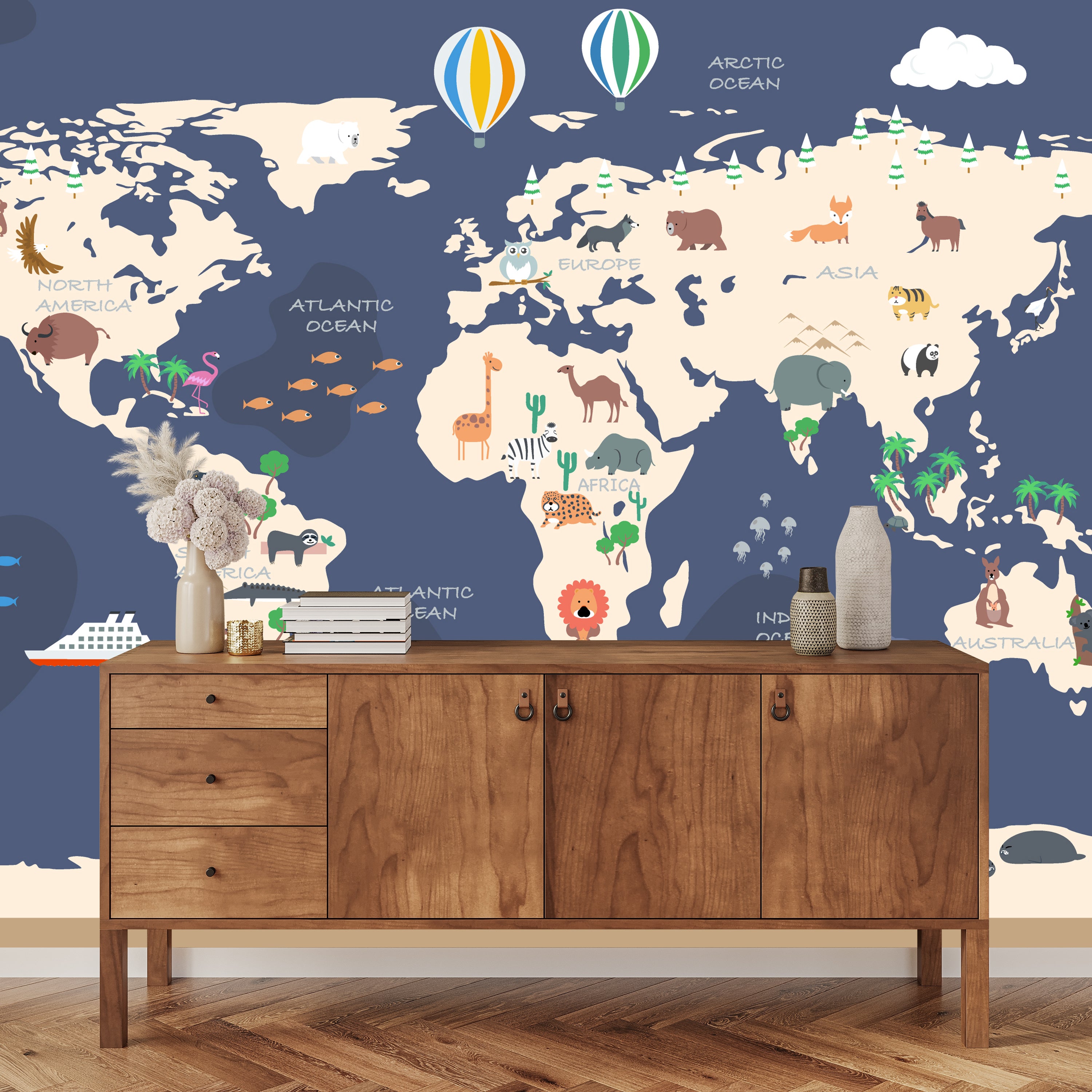 Animal Adventure World Map