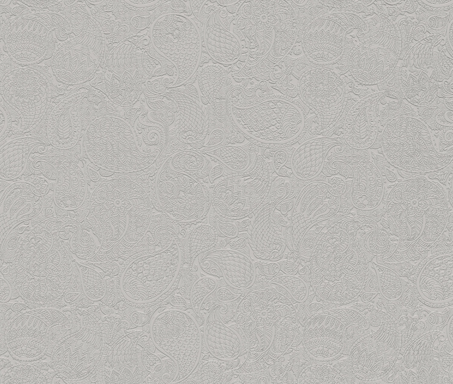 3D Paisley Whisper - Paintable